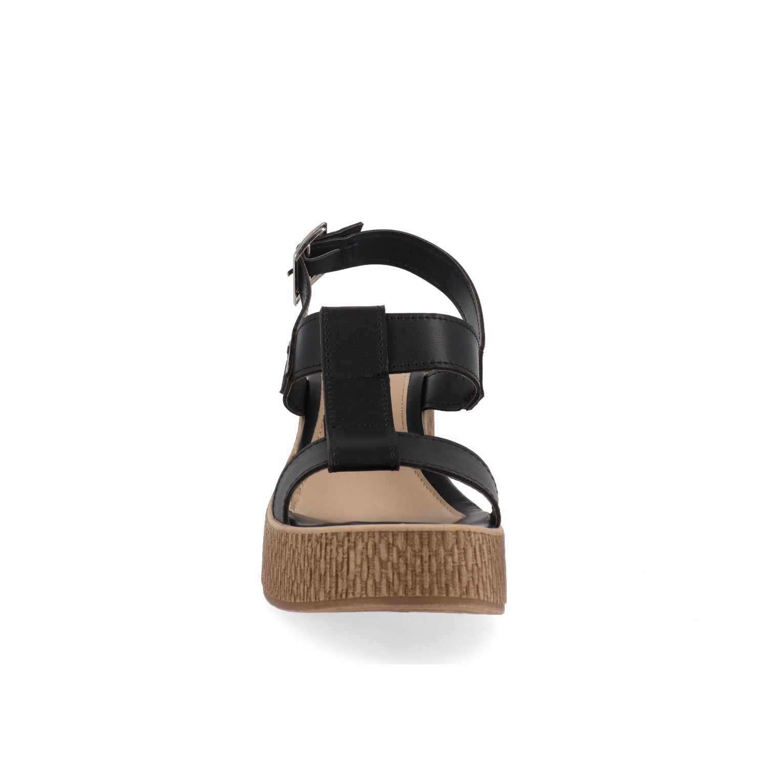 Sandalia Casual Vazza color Negro para Mujer