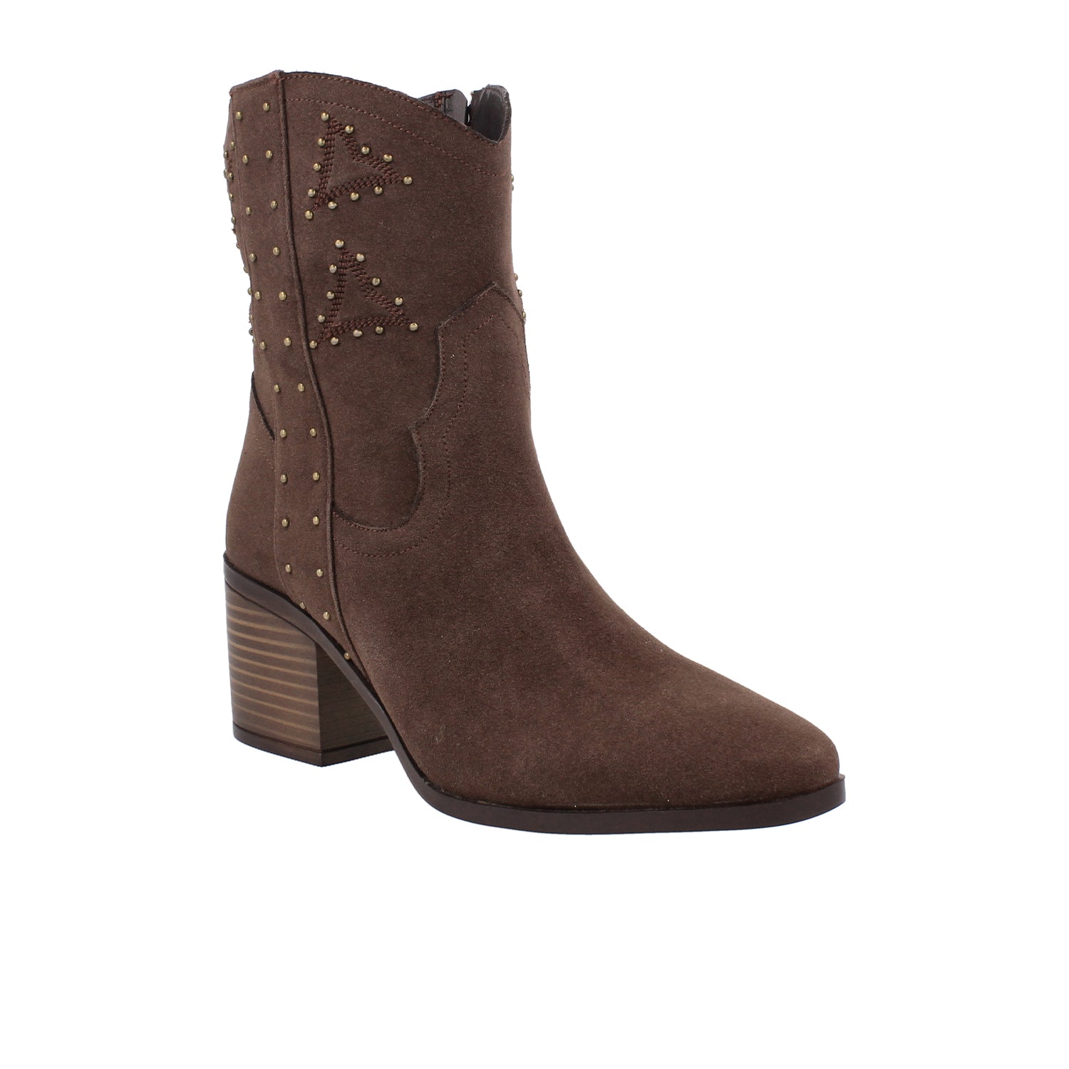 Botin Casual Sarah color Chocolate para Mujer