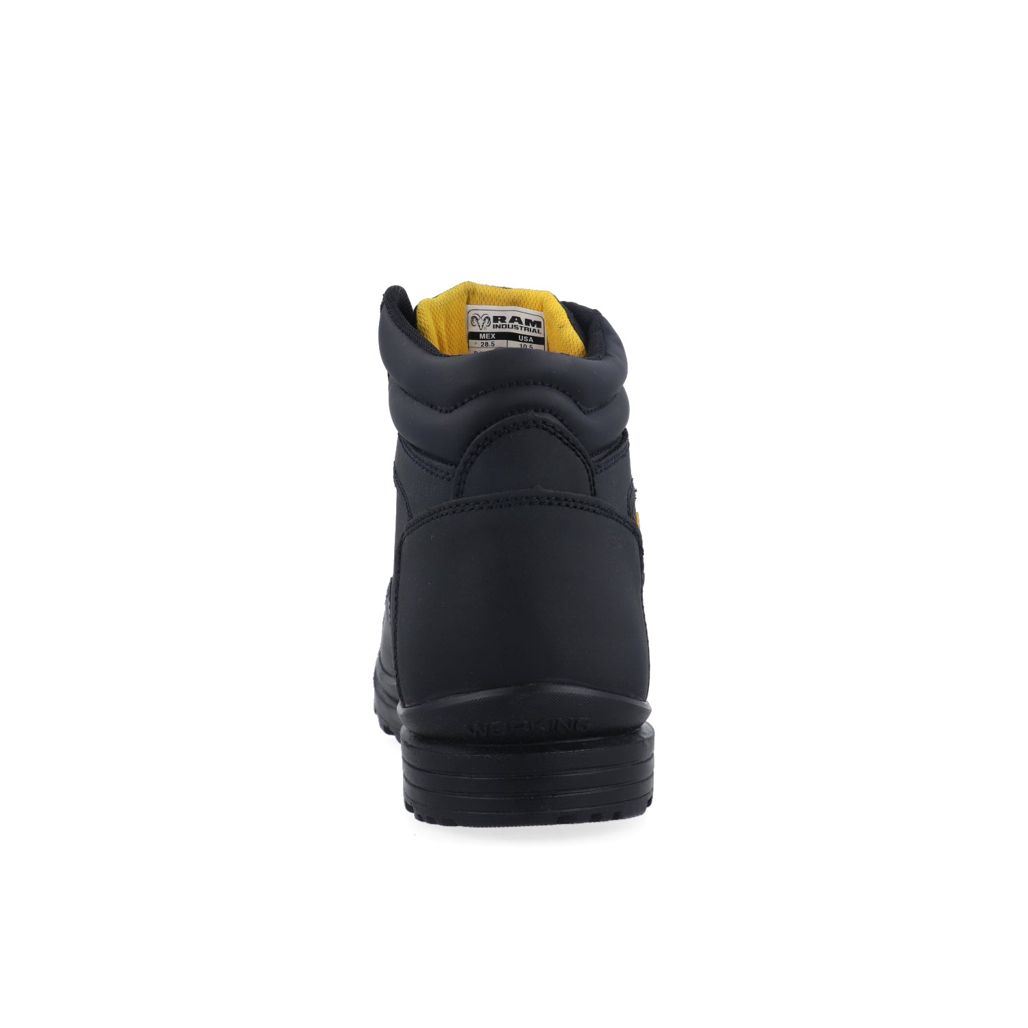 Botin Tipo Industrial Ram color Negro para Hombre