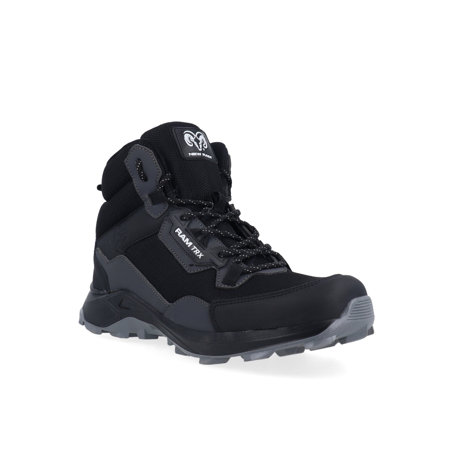 Botin Tipo Industrial Ram color Negro para Hombre