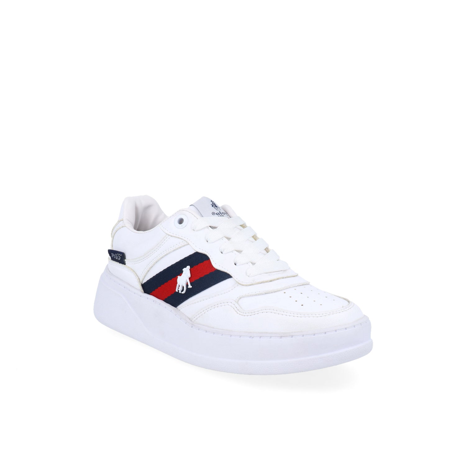 Tenis Urbano Hpc Polo color Blanco para Mujer