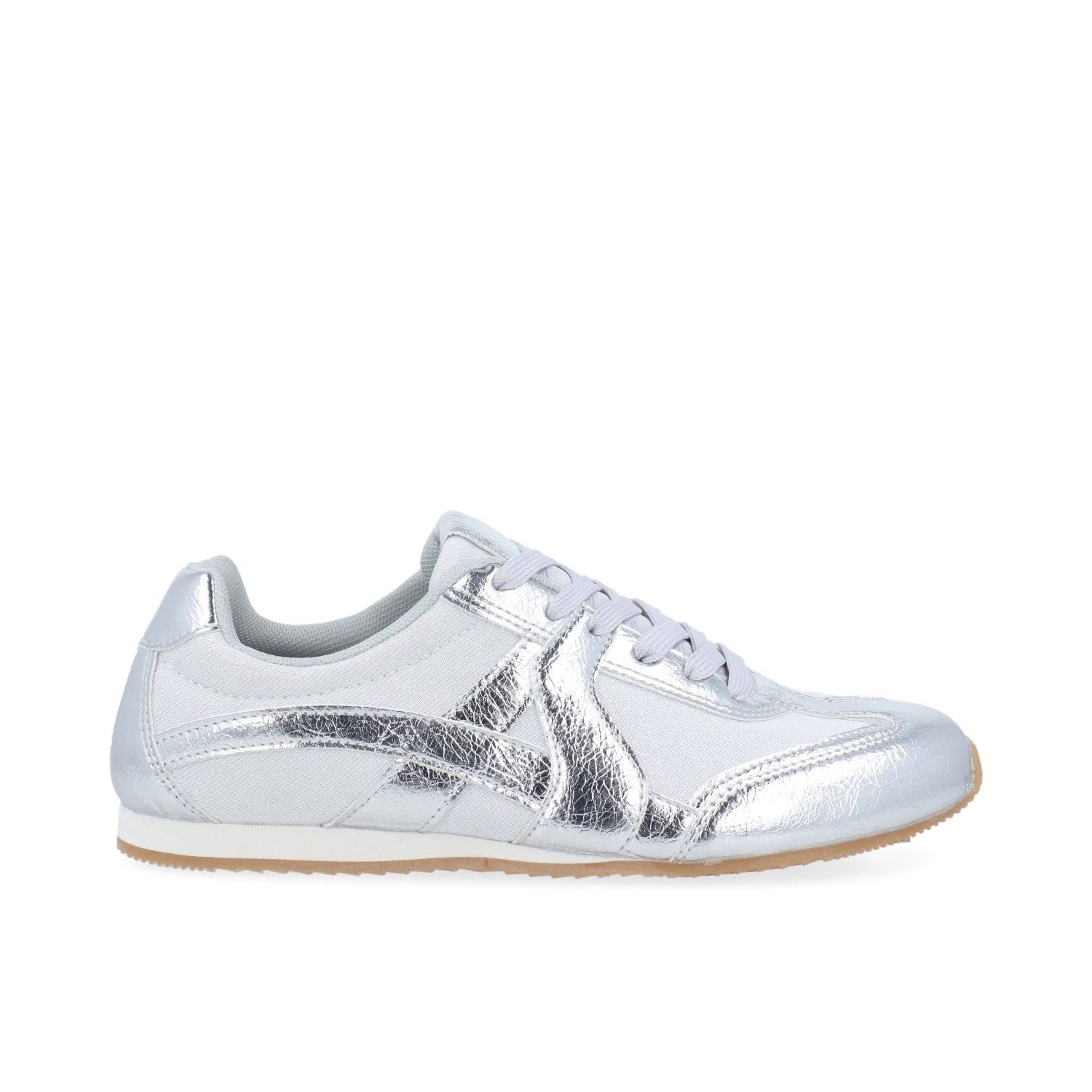 Tenis Urbano Vazza color Plata para Mujer