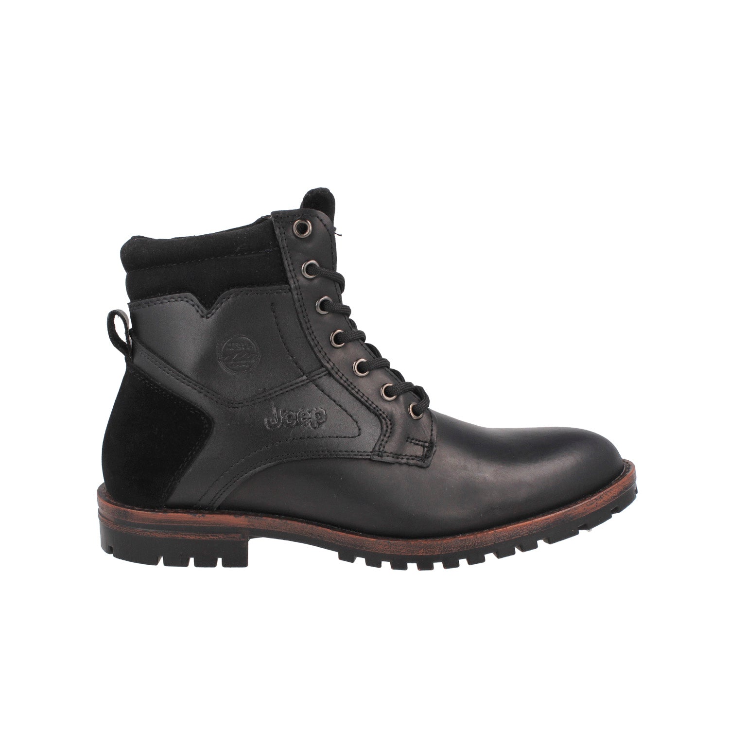 Botin Casual Jeep color Negro para Hombre