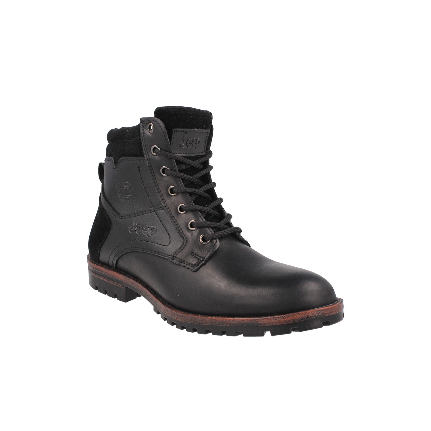 Botin Casual Jeep color Negro para Hombre