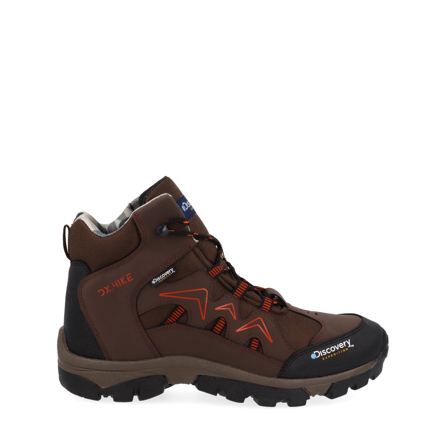 Botin Tipo Industrial Vazza color Cafe para Hombre
