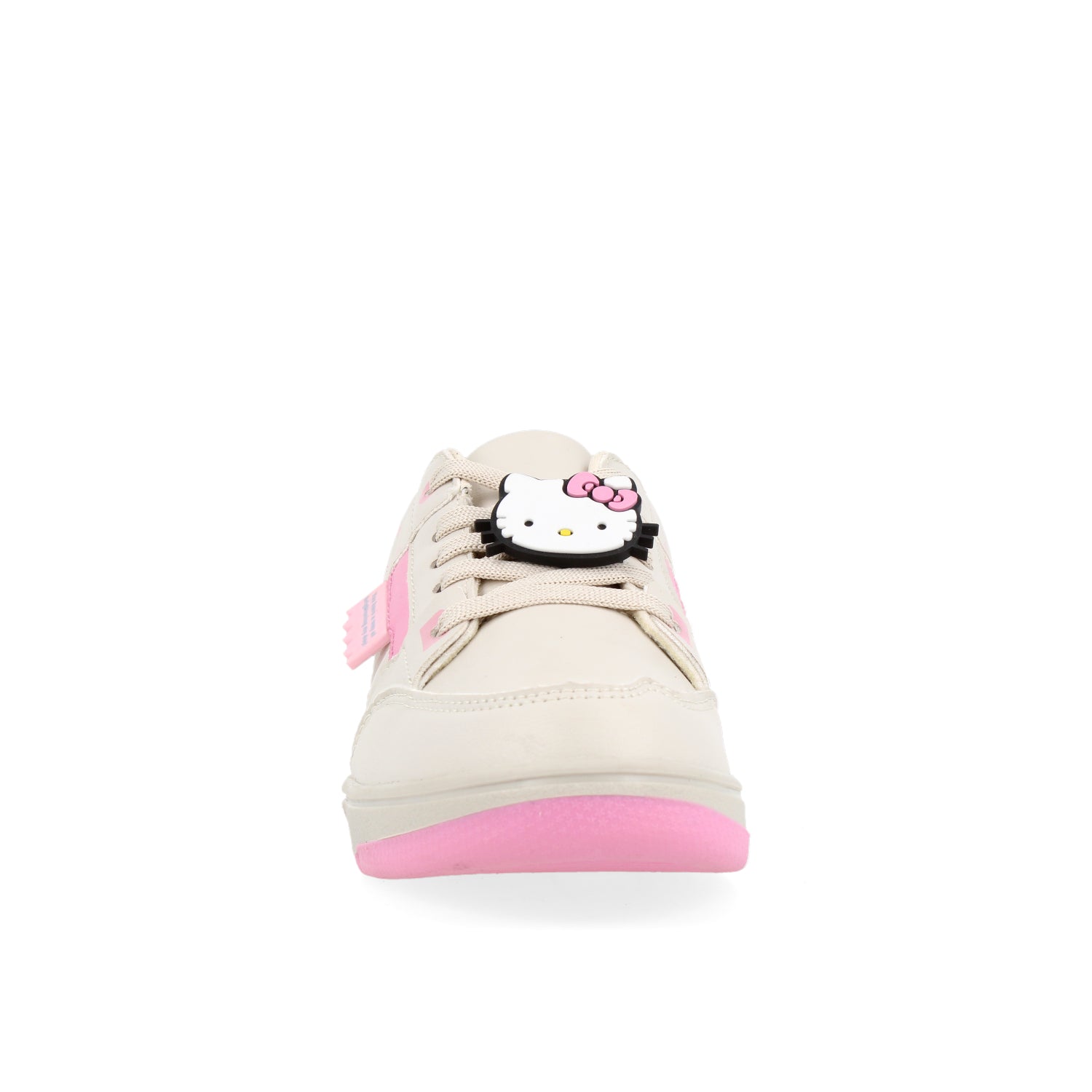 Tenis Urbano de Hello Kitty color Latte para Niña