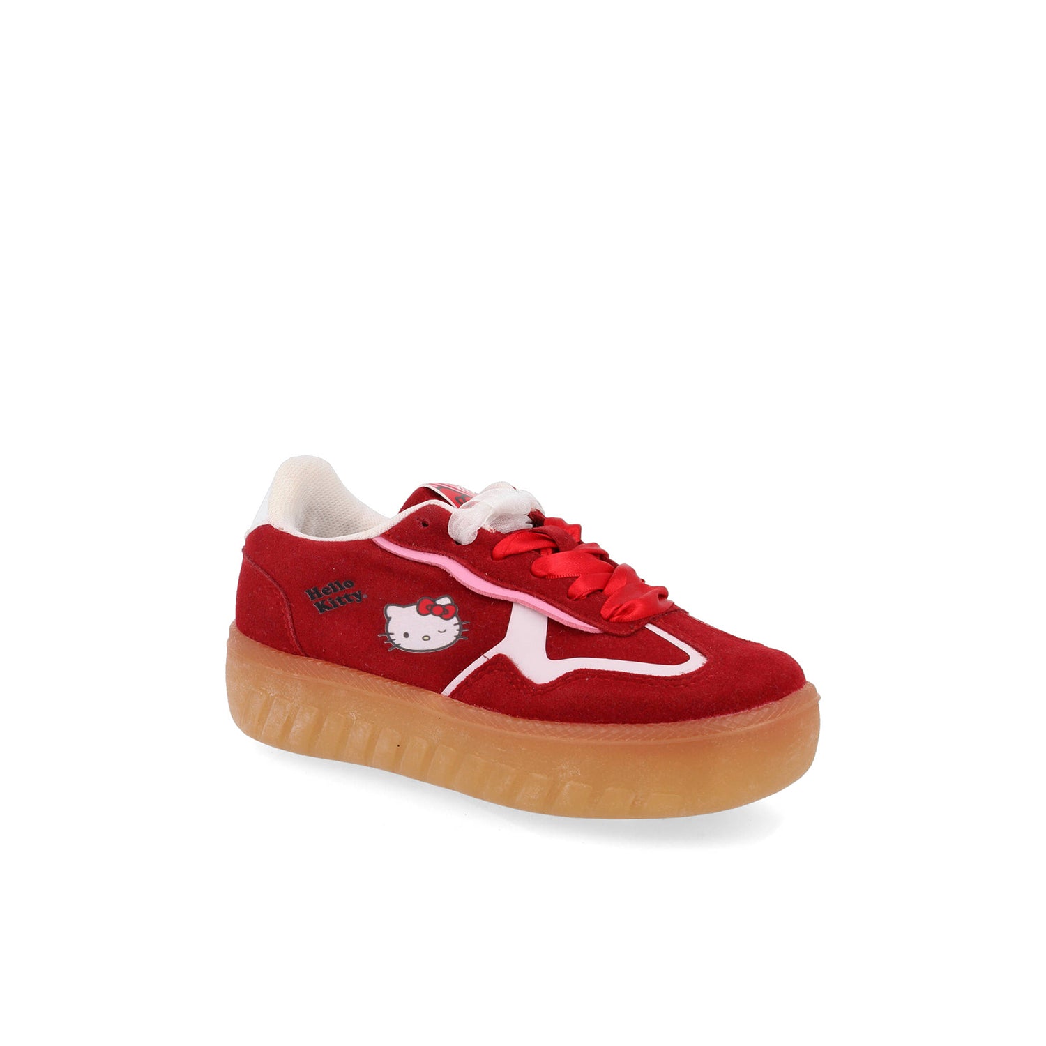 Tenis Urbano Hello Kitty color Rojo para Niña