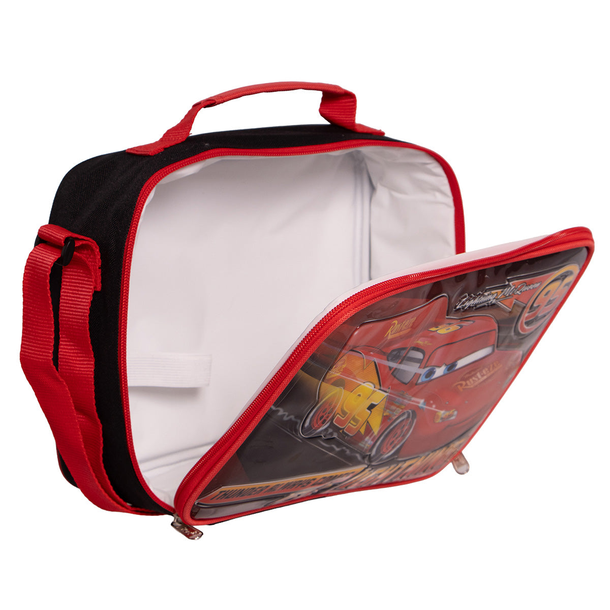 Lonchera de Rayo McQueen Ruz color Rojo para Niño