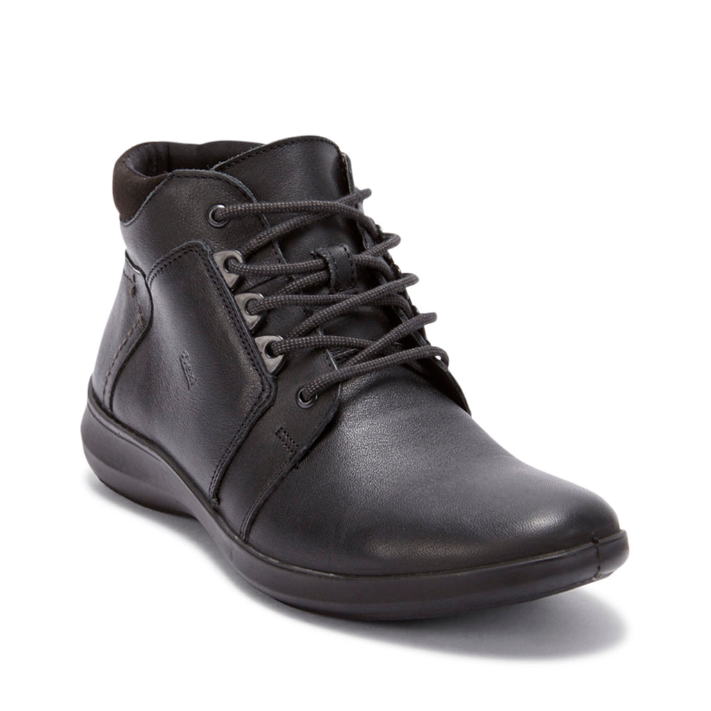 Botín de piel Flexi color negro para mujer