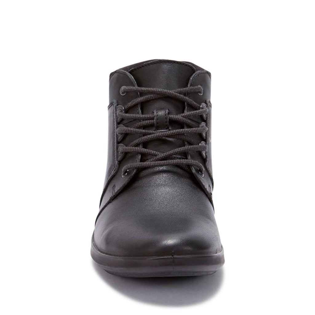 Botín de piel Flexi color negro para mujer