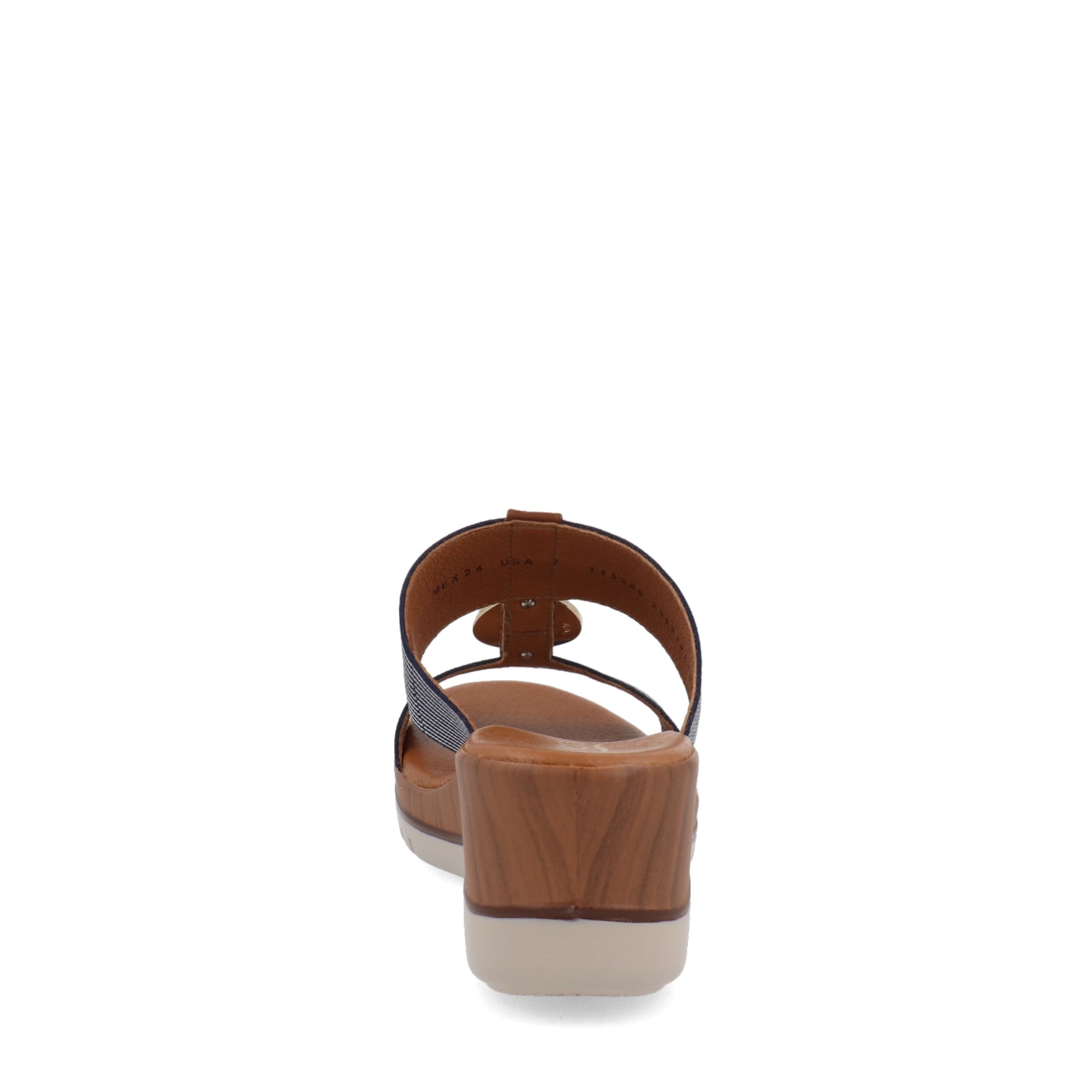Sandalia casual Flexi color azul para mujer