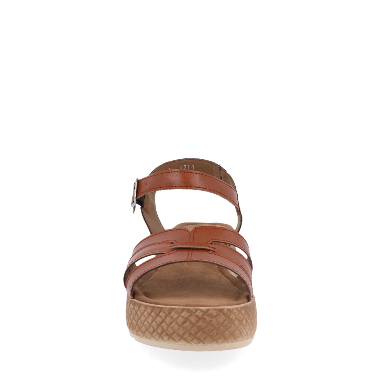 Sandalia Medio Vazza color Tan para Mujer con hebilla