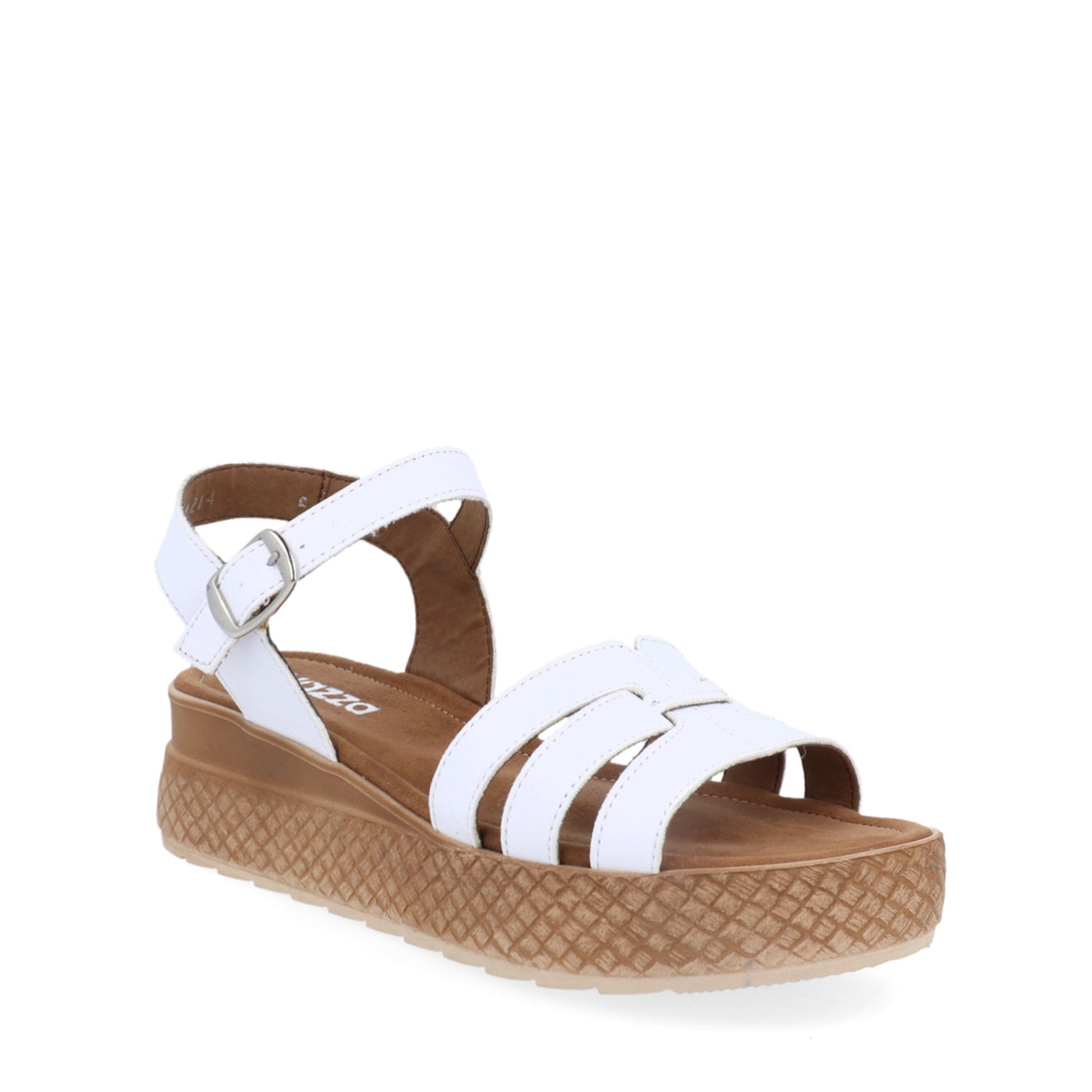 Sandalia Casual Vazza color Blanco para Mujer