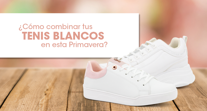 TENIS BLANCOS