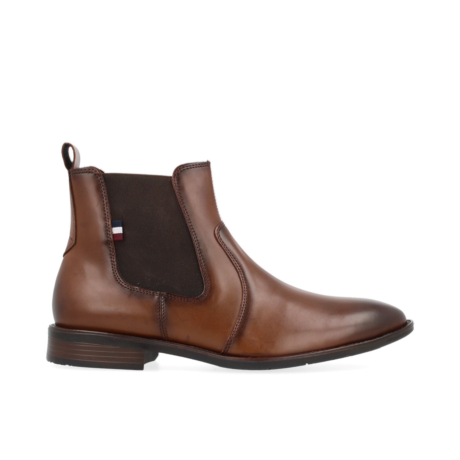 Botin De Vestir Vazza color Maple para Hombre