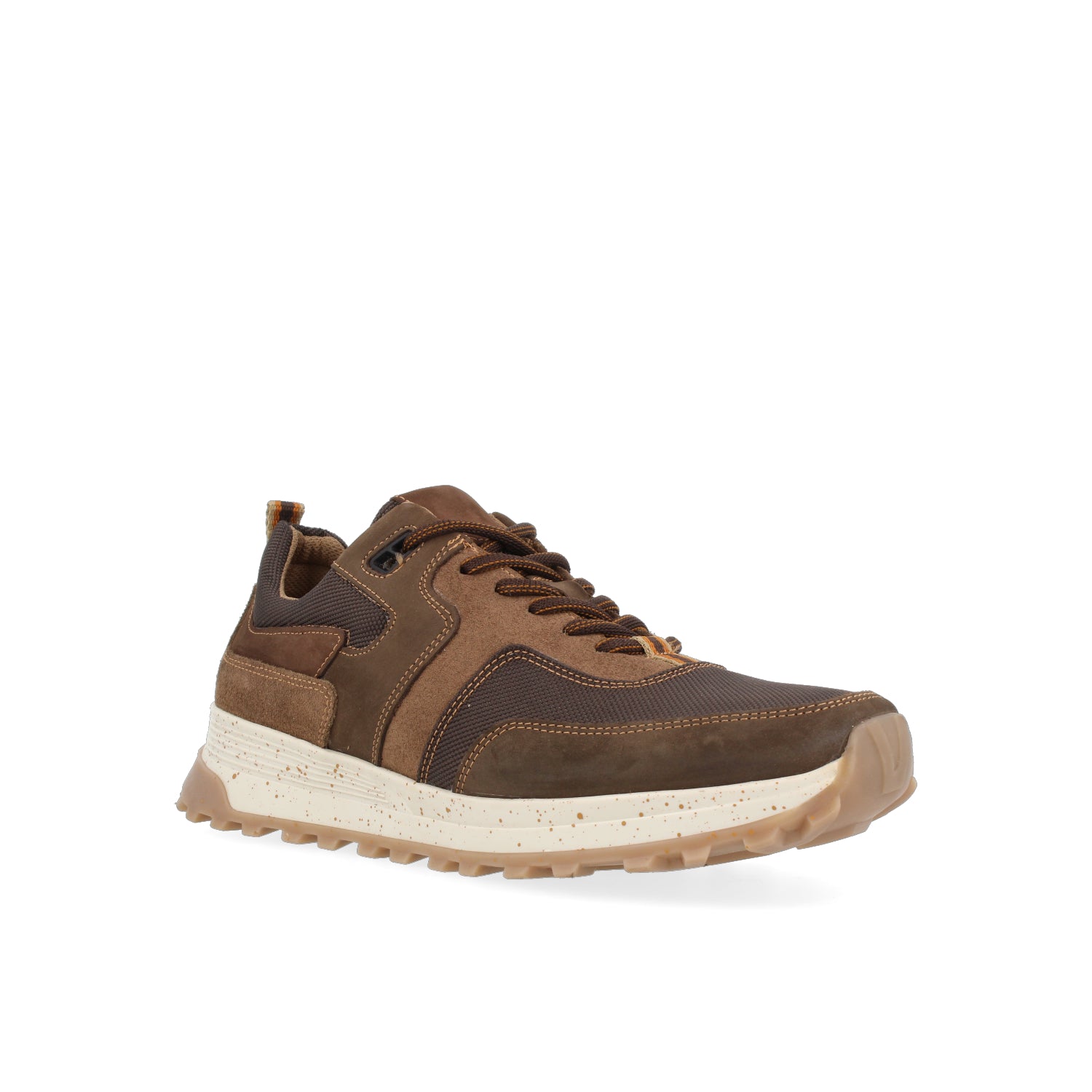 Zapato Casual Vazza color café para Hombre