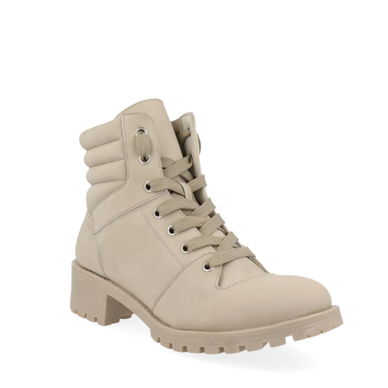 Botín Casual Vazza color Beige para Mujer