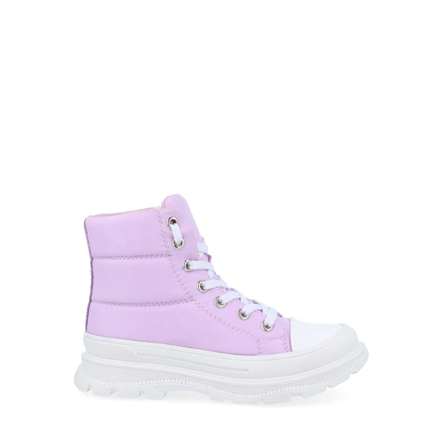 Botin Estilo Industrial Vazza color Lavanda para Junior Niña