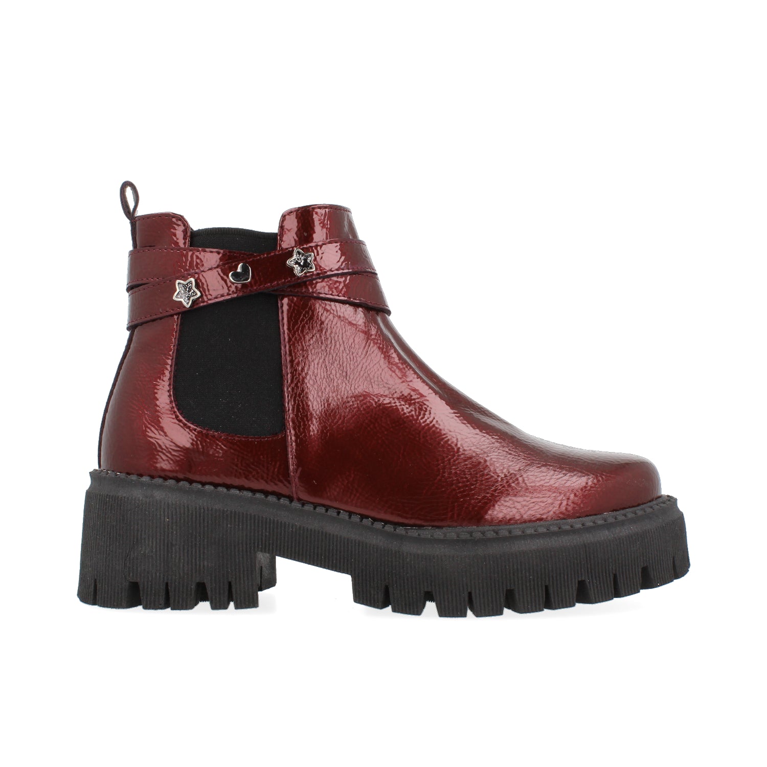 Botin Casual Blasito color Vino para Junior Niña