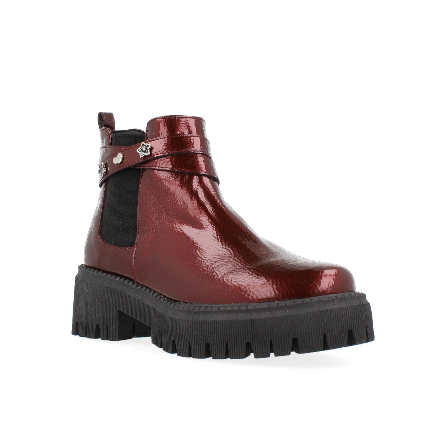 Botin Casual Blasito color Vino para Junior Niña