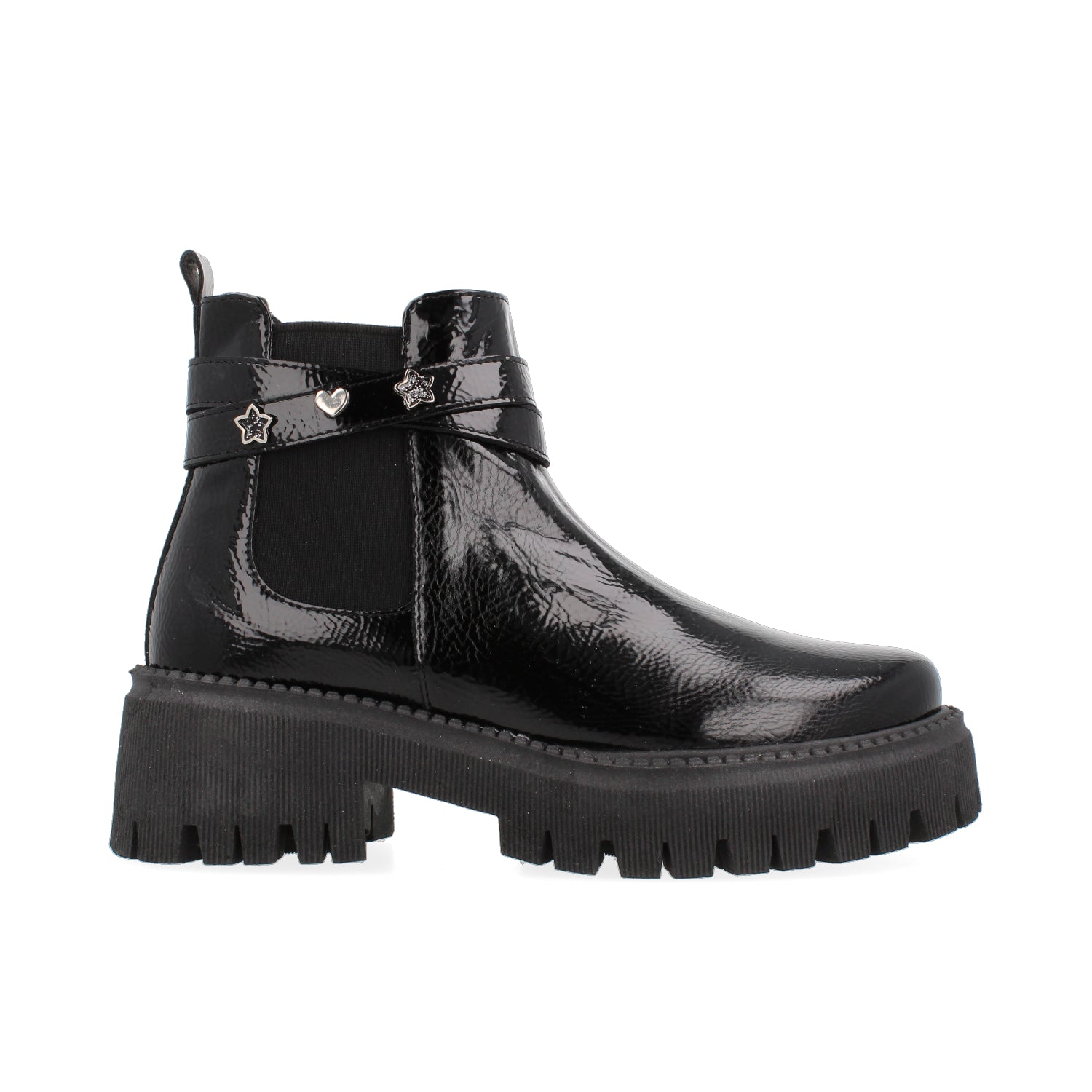 Botin Casual Blasito color Negro para Junior Niña