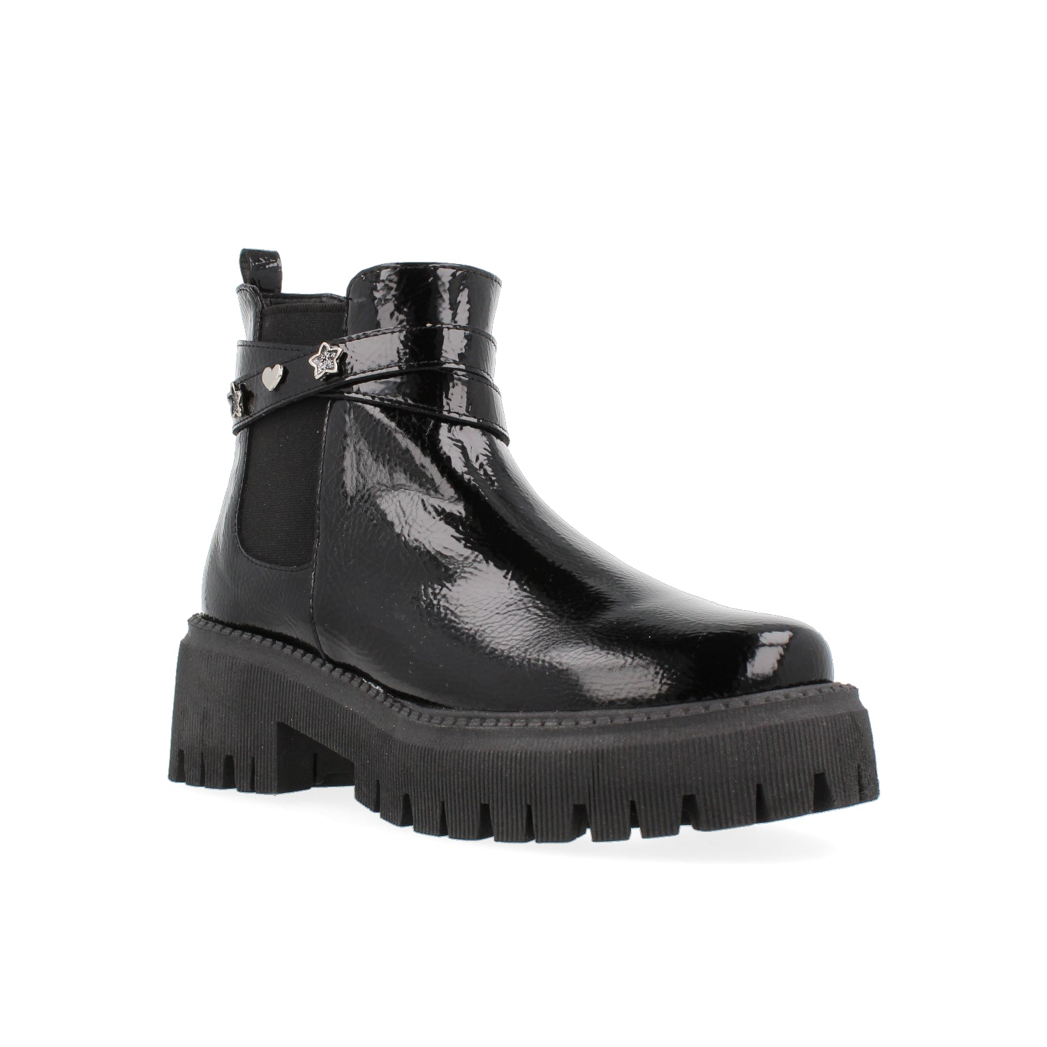 Botin Casual Blasito color Negro para Junior Niña