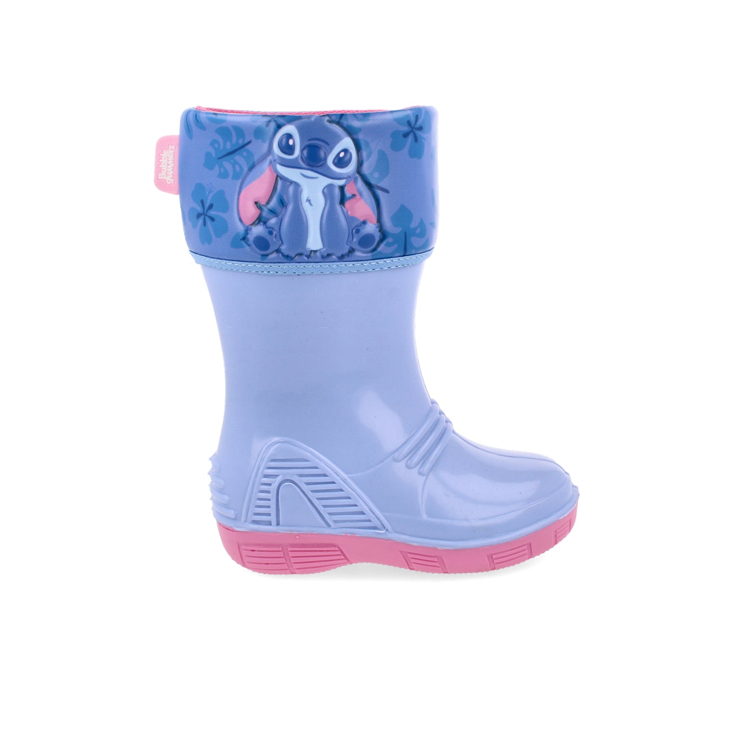 Botin de Lluvia Bubble Gummers color Azul Cielo para Niña