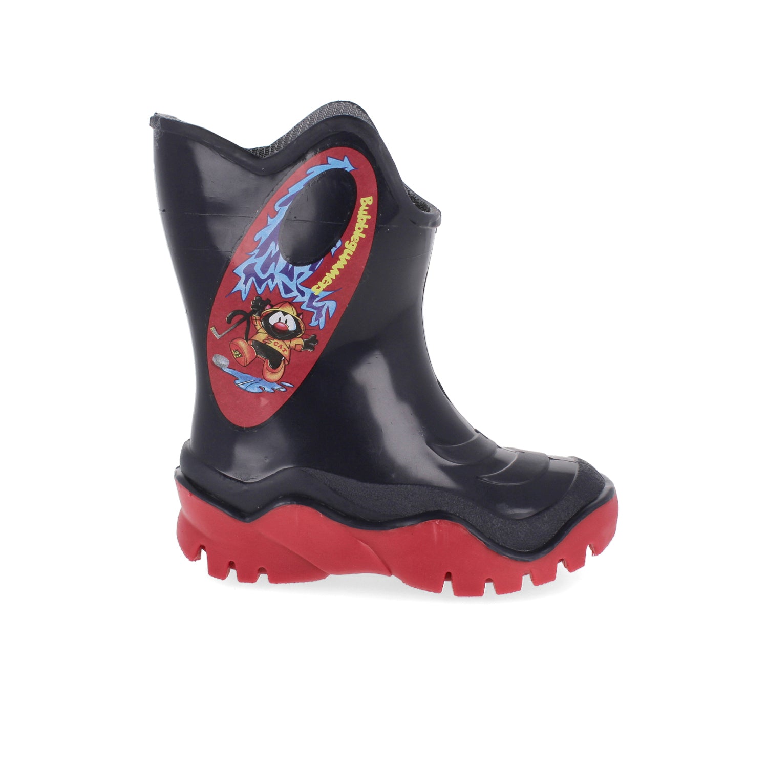 Botin de Lluvia Bubble Gummers color Marino/Rojo para Niño