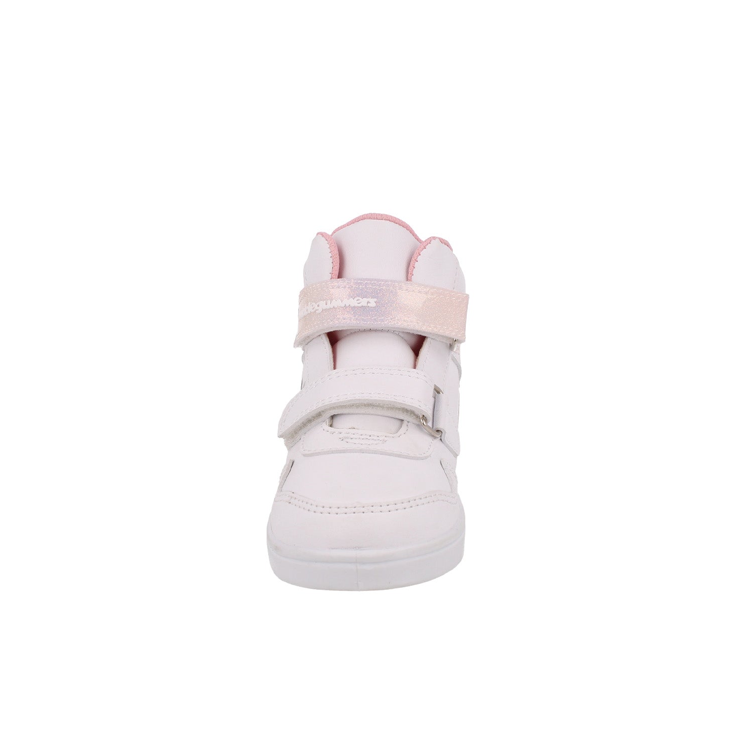 Tenis urbano Bubble Gummers color Blanco Rosa para niña