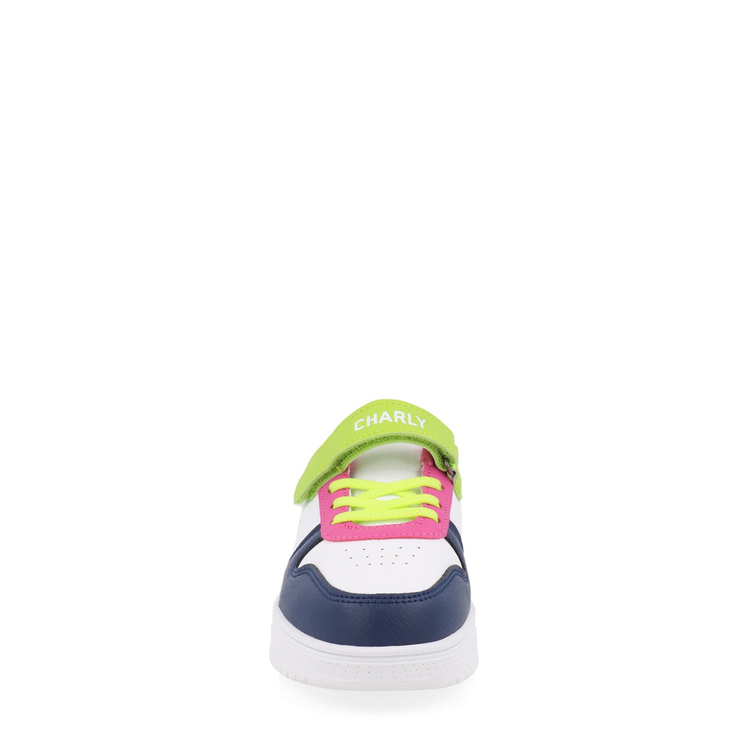 Tenis Urbano Charly color Blanco detalles Multicolor para Niña