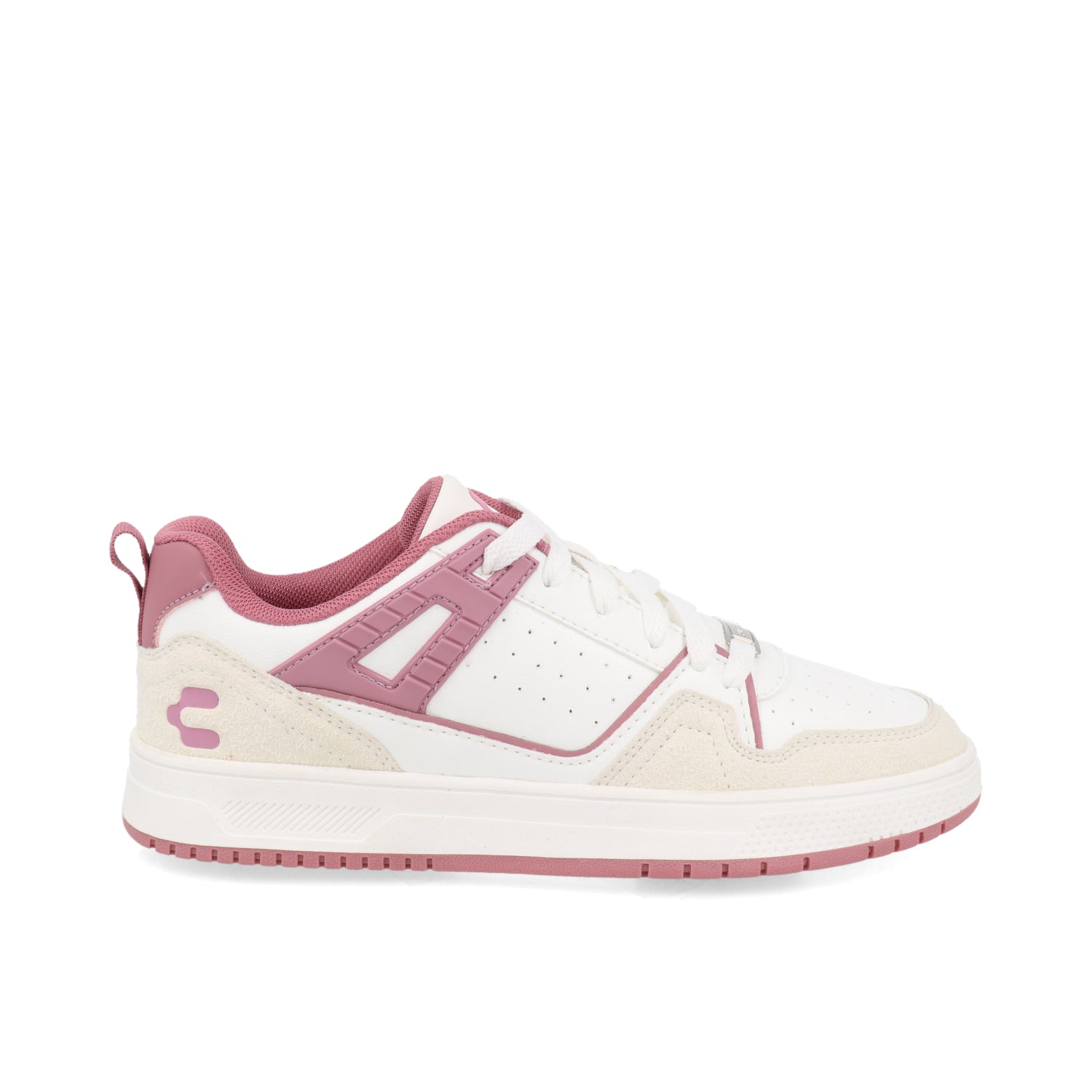 Tenis Atletico Charly color Blanco/Rosa para Mujer