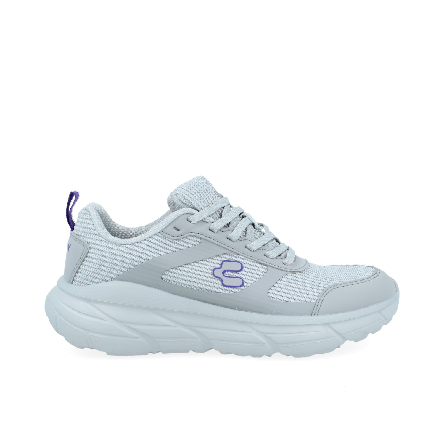 Tenis Atletico Charly color Gris para Mujer