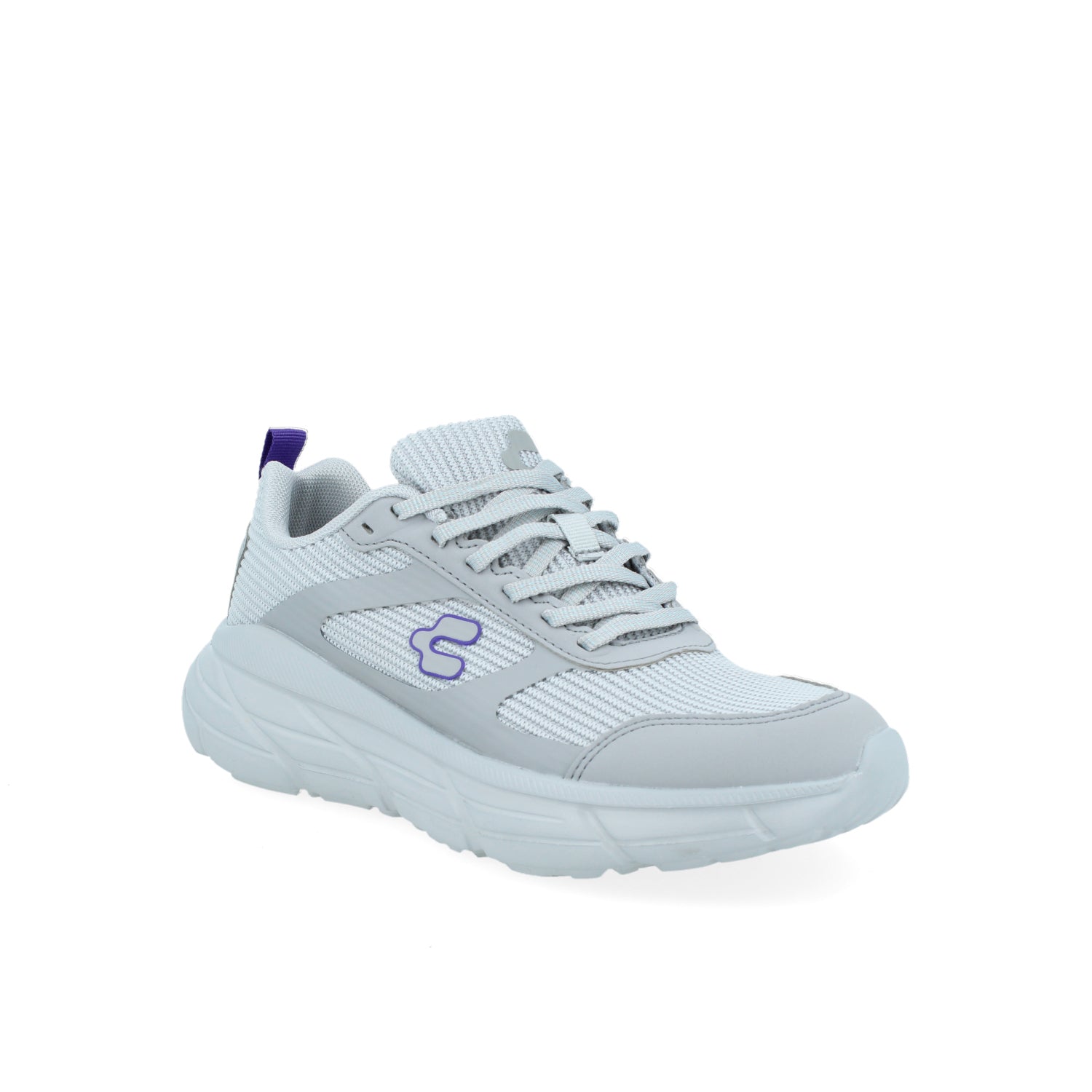 Tenis Atletico Charly color Gris para Mujer