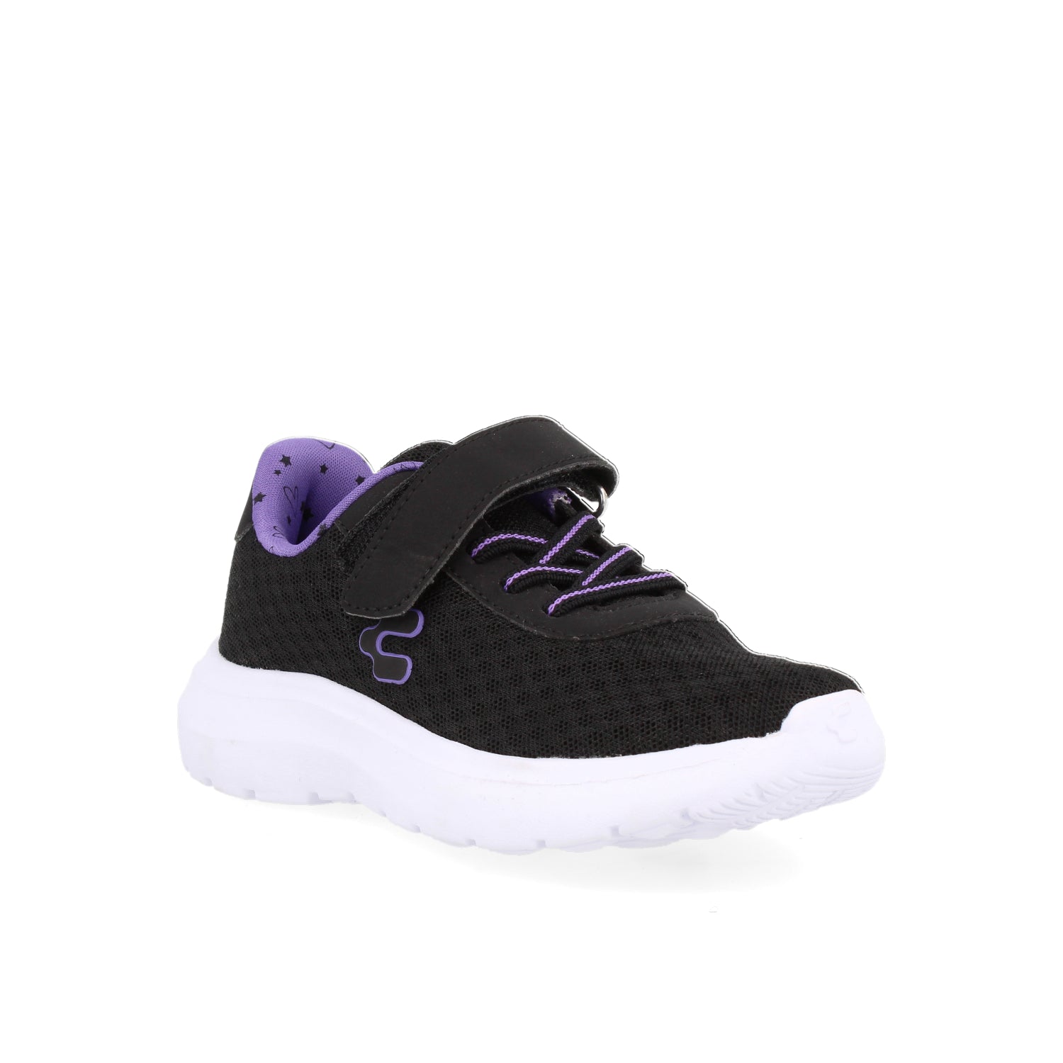 Tenis Atletico Charly color Negro para Niña