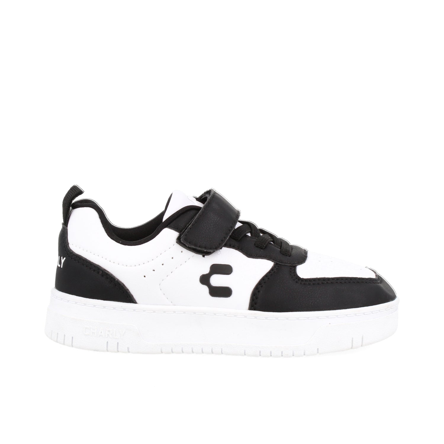 Tenis Urbano Charly color Blanco con negro para Niño