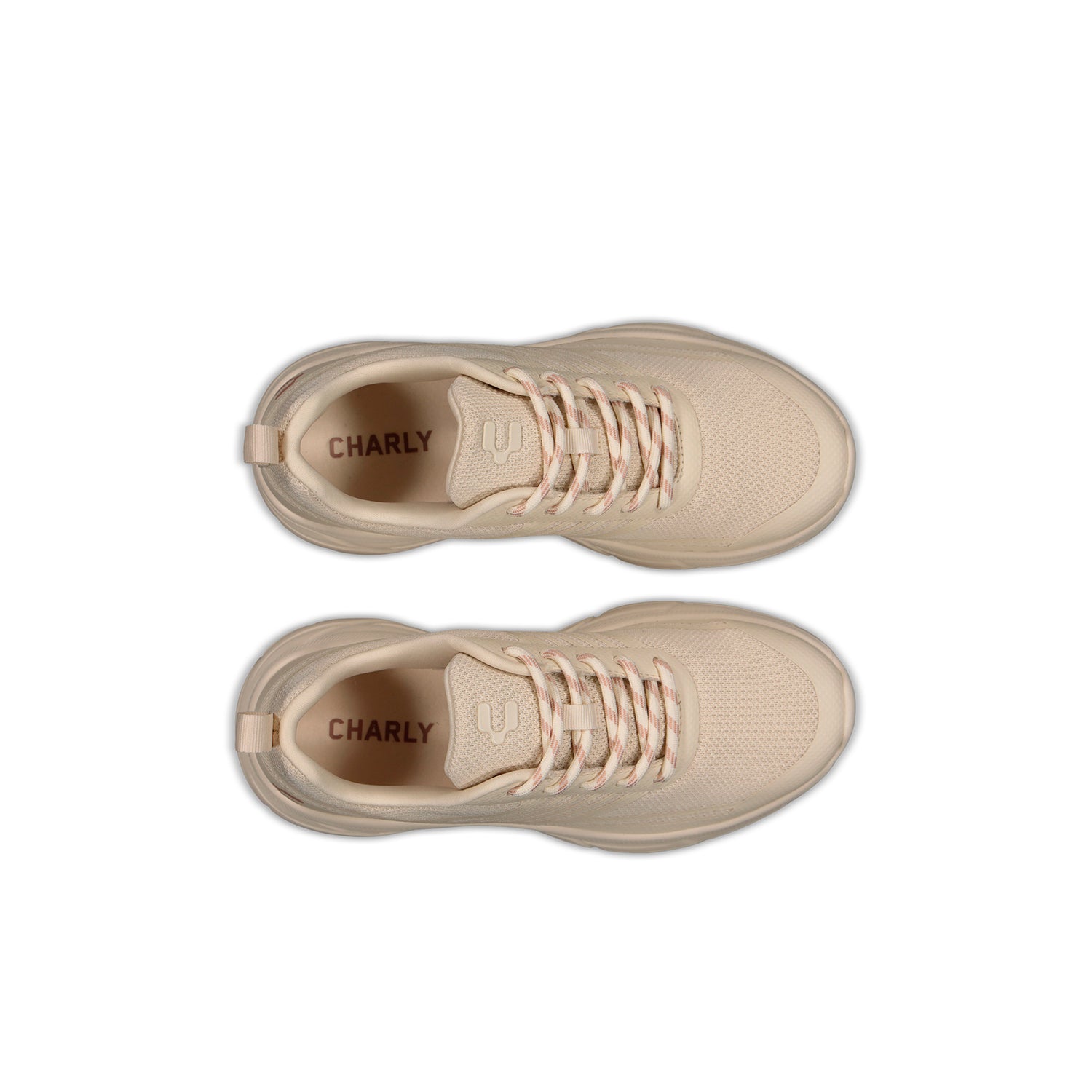 Tenis Atletico Charly color Beige para Mujer