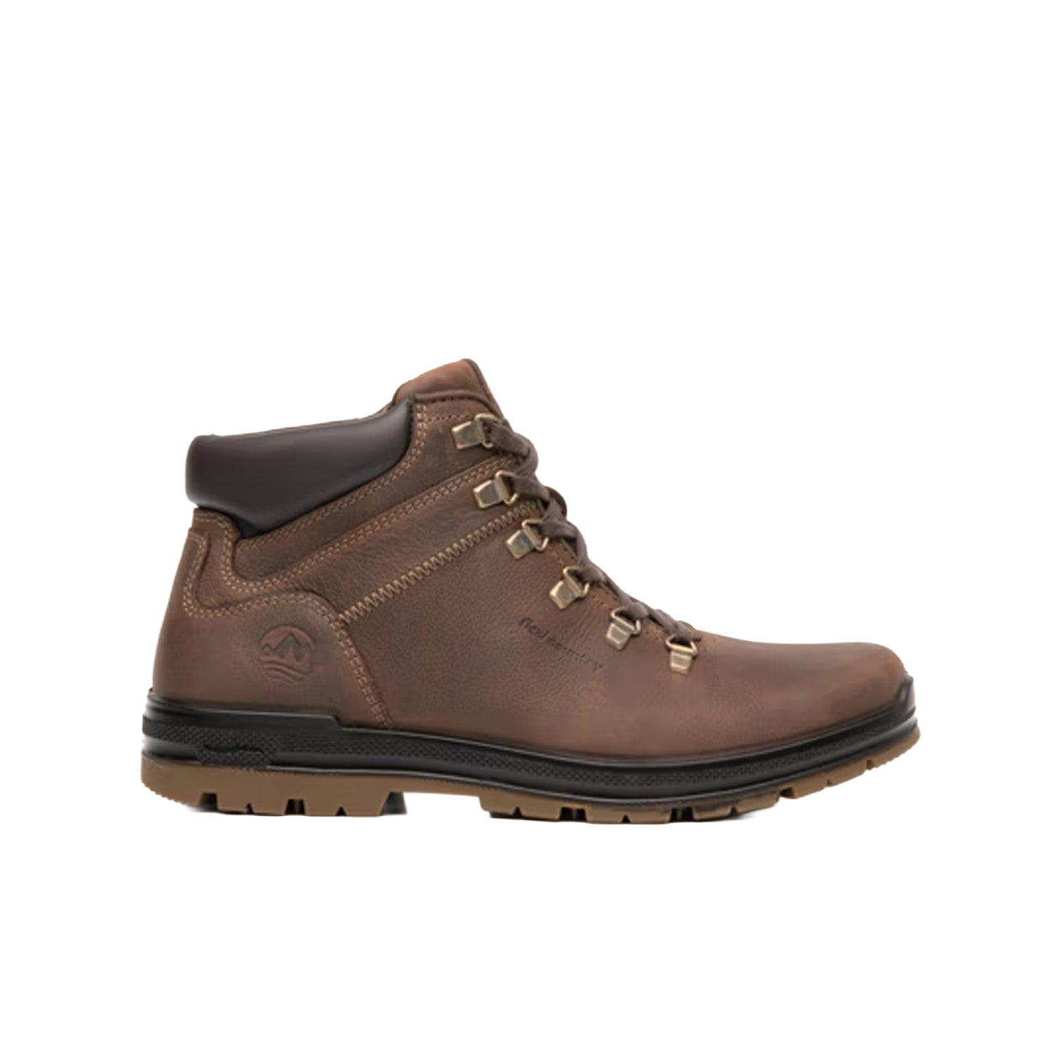 Botin Tipo Industrial Flexi color Café para Hombre