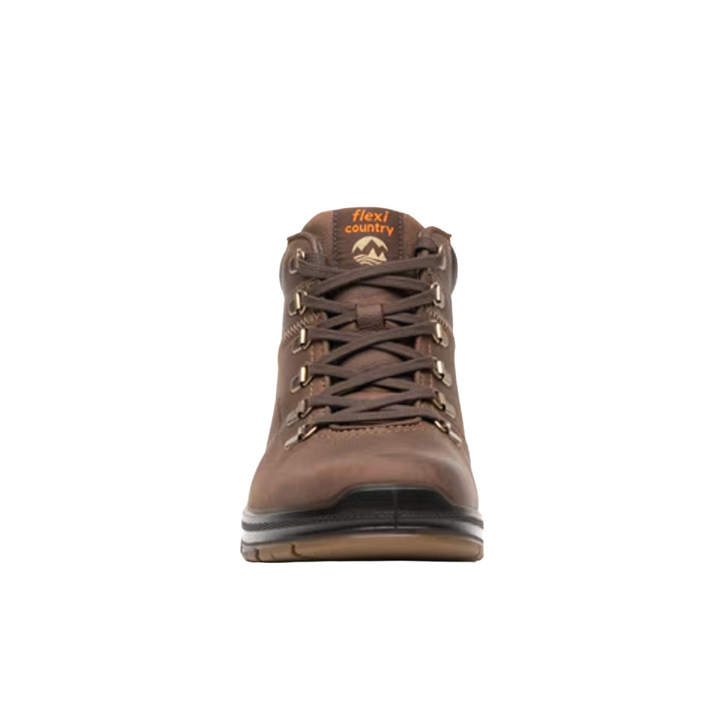 Botin Tipo Industrial Flexi color Café para Hombre