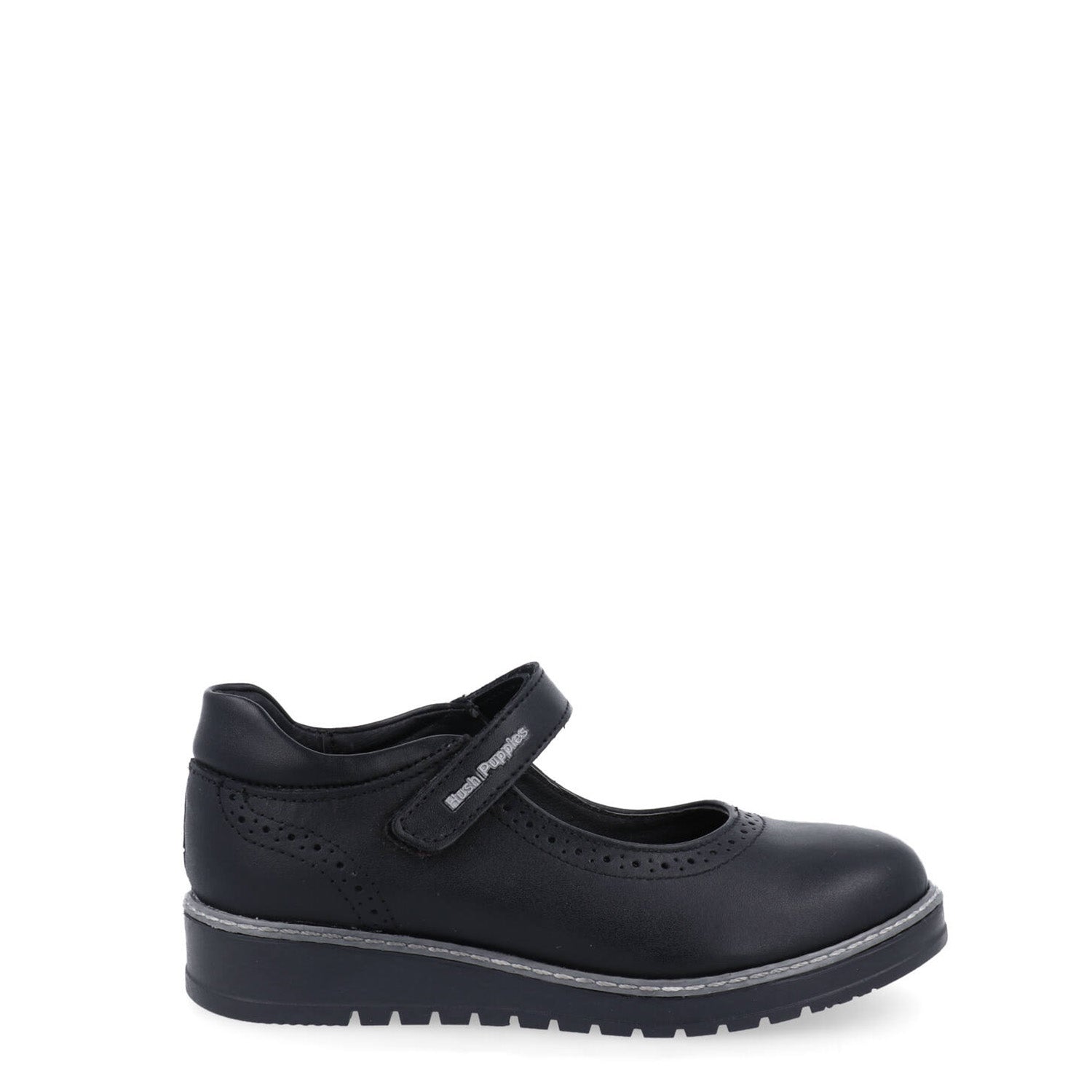 Balerina Casual Hush Kids color Negro De Piel para Junior Niña