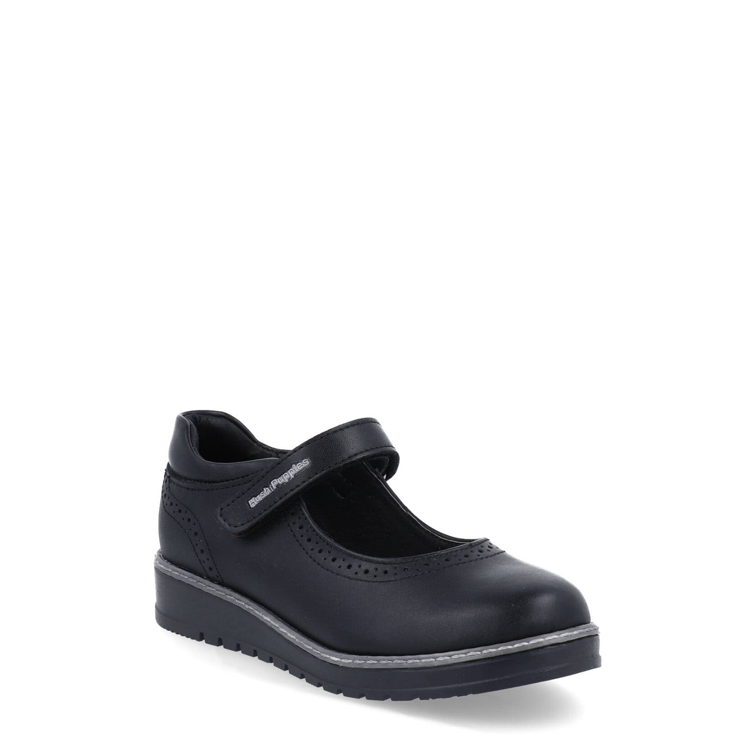 Balerina Casual Hush Kids color Negro De Piel para Junior Niña