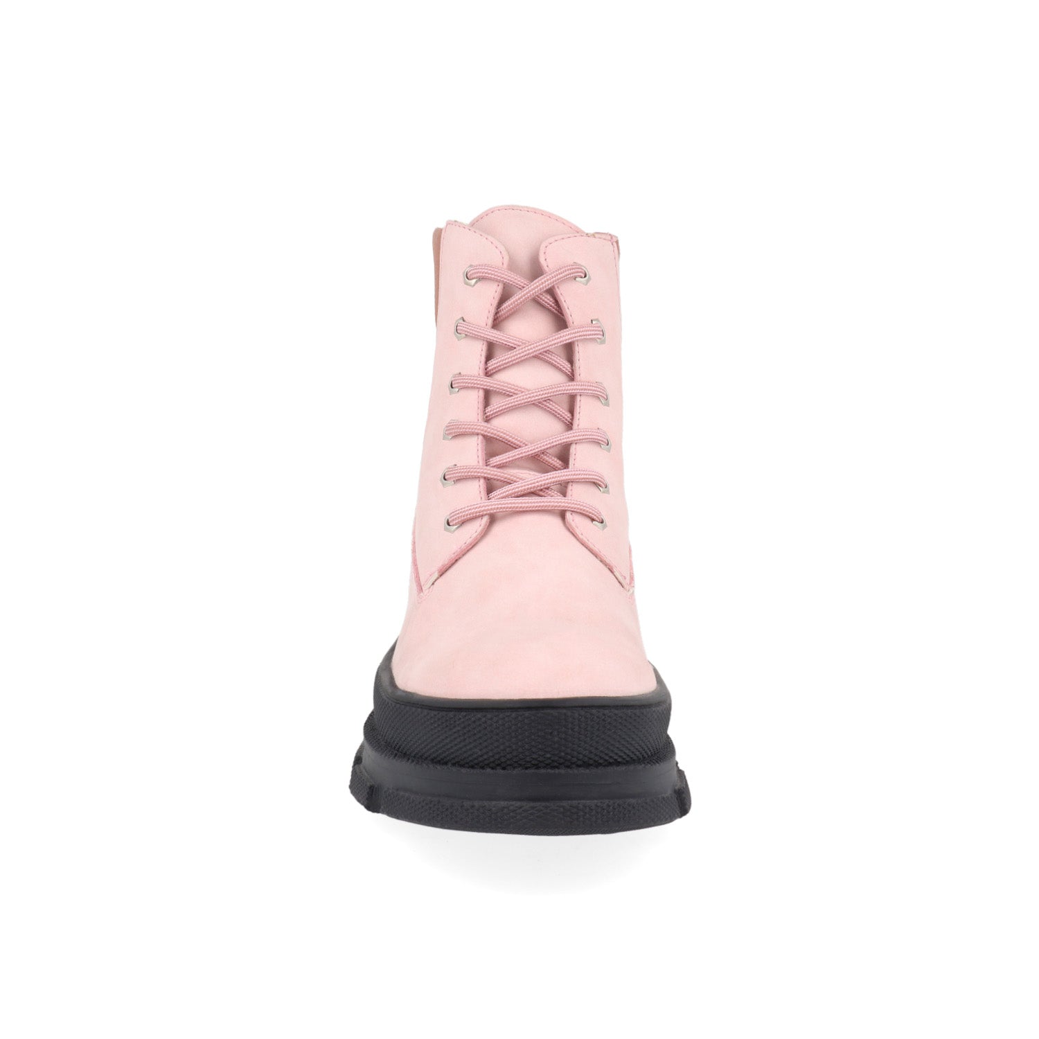 Botín Tipo Industrial Hush Kids color Rosa Pastel para Mujer