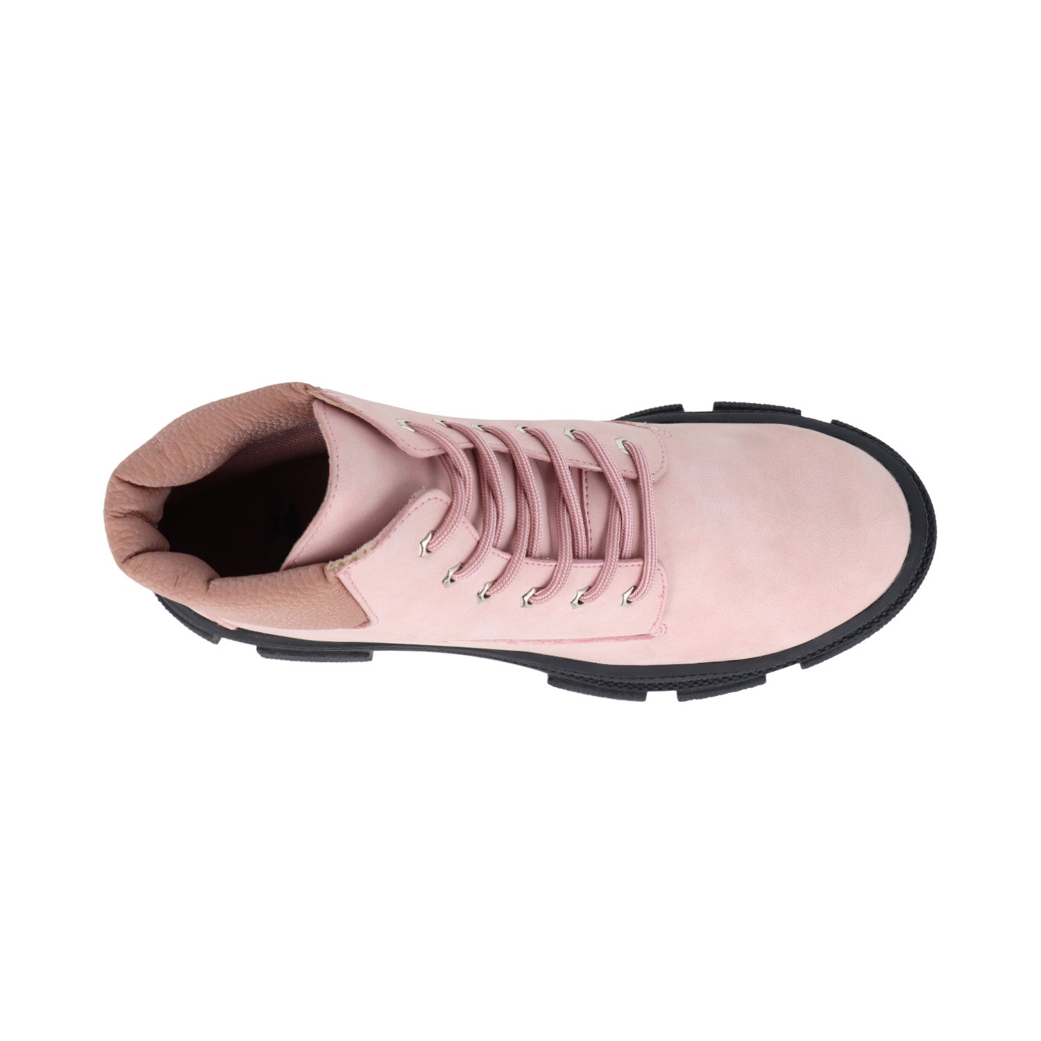 Botín Tipo Industrial Hush Kids color Rosa Pastel para Mujer