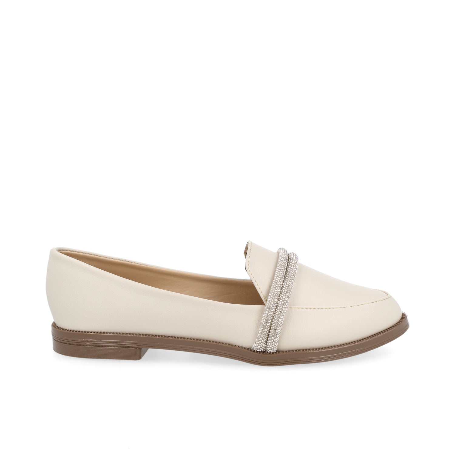 Ballerina Casual Vazza color Latte para Mujer