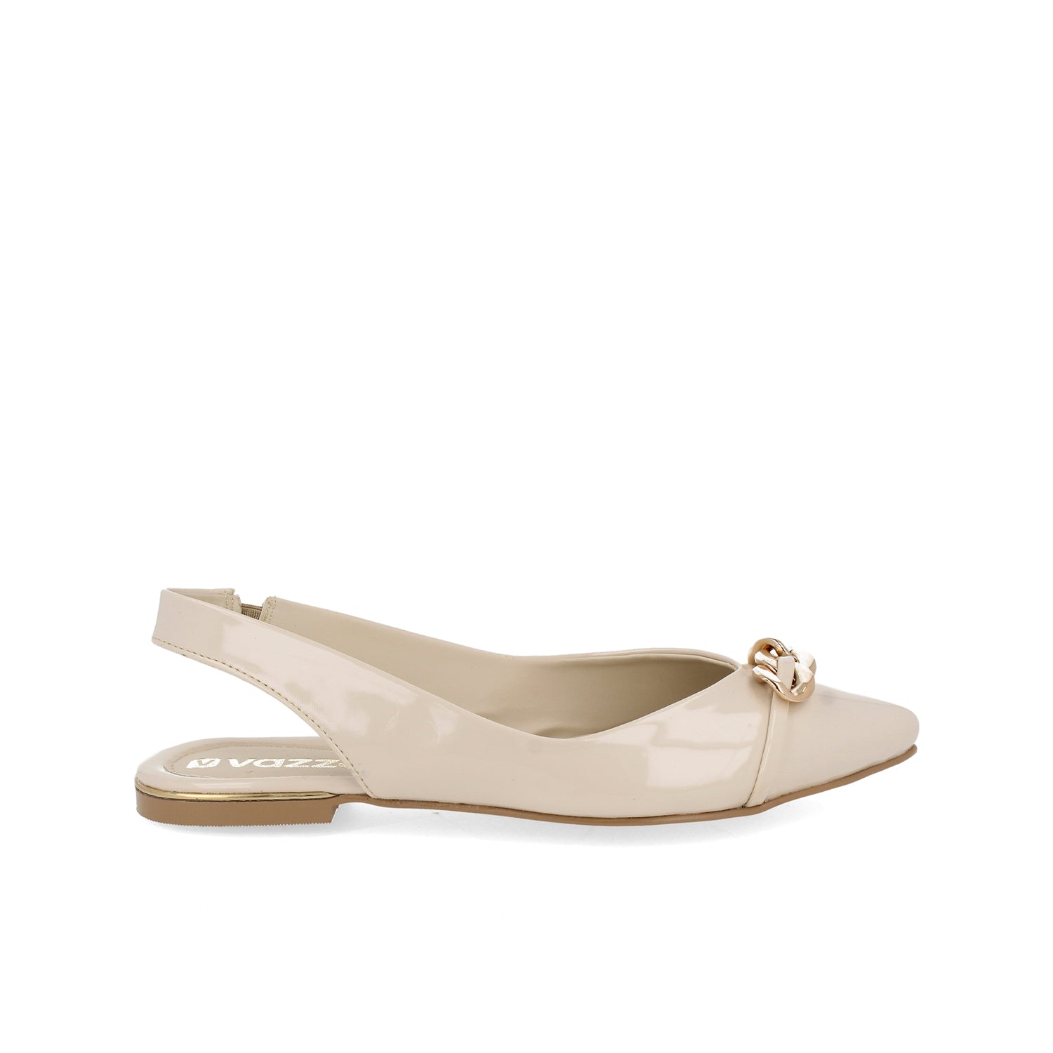 Ballerina Casual Vazza color Neutro para Mujer