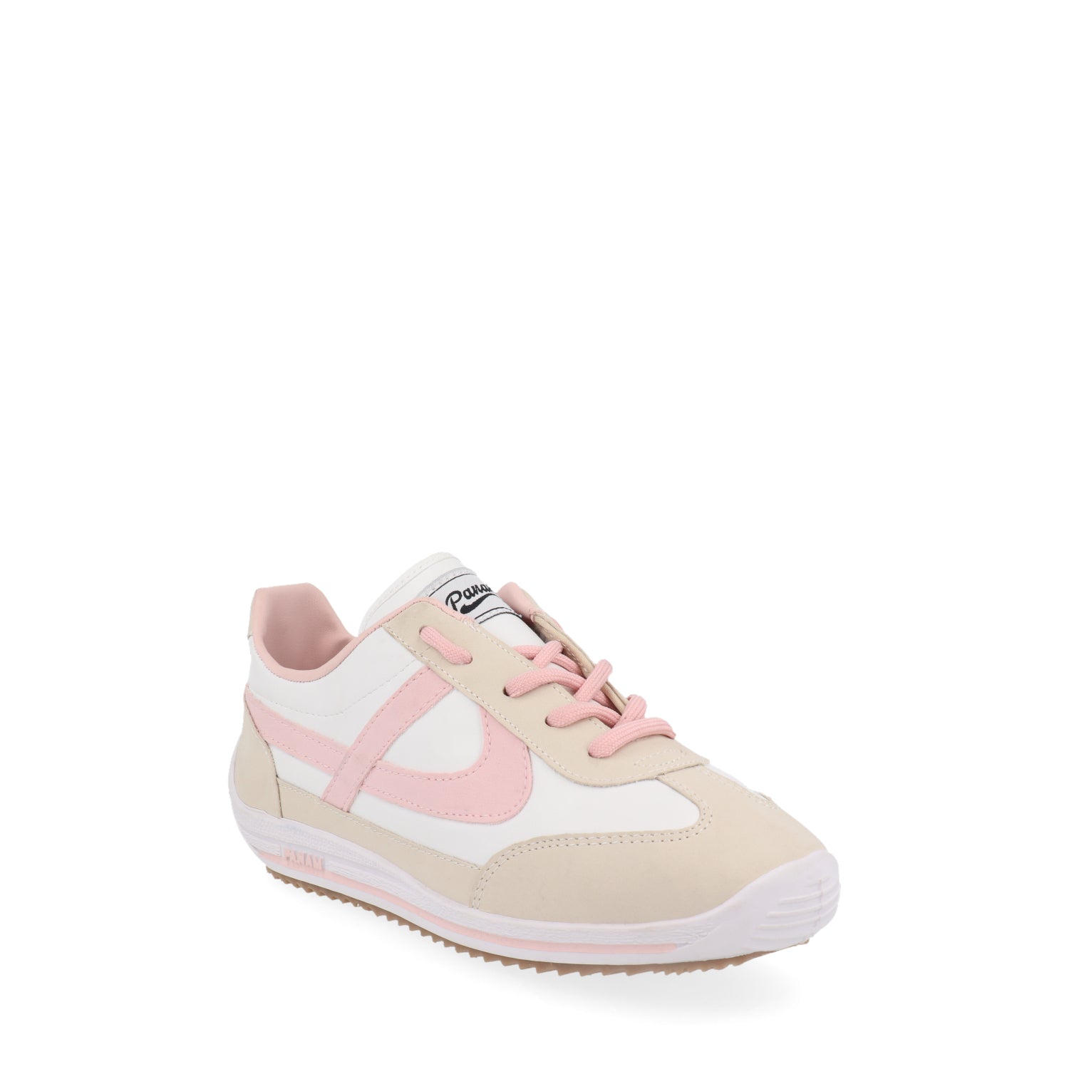 Tenis Deportivo Panam color Blanco con Rosa para Mujer