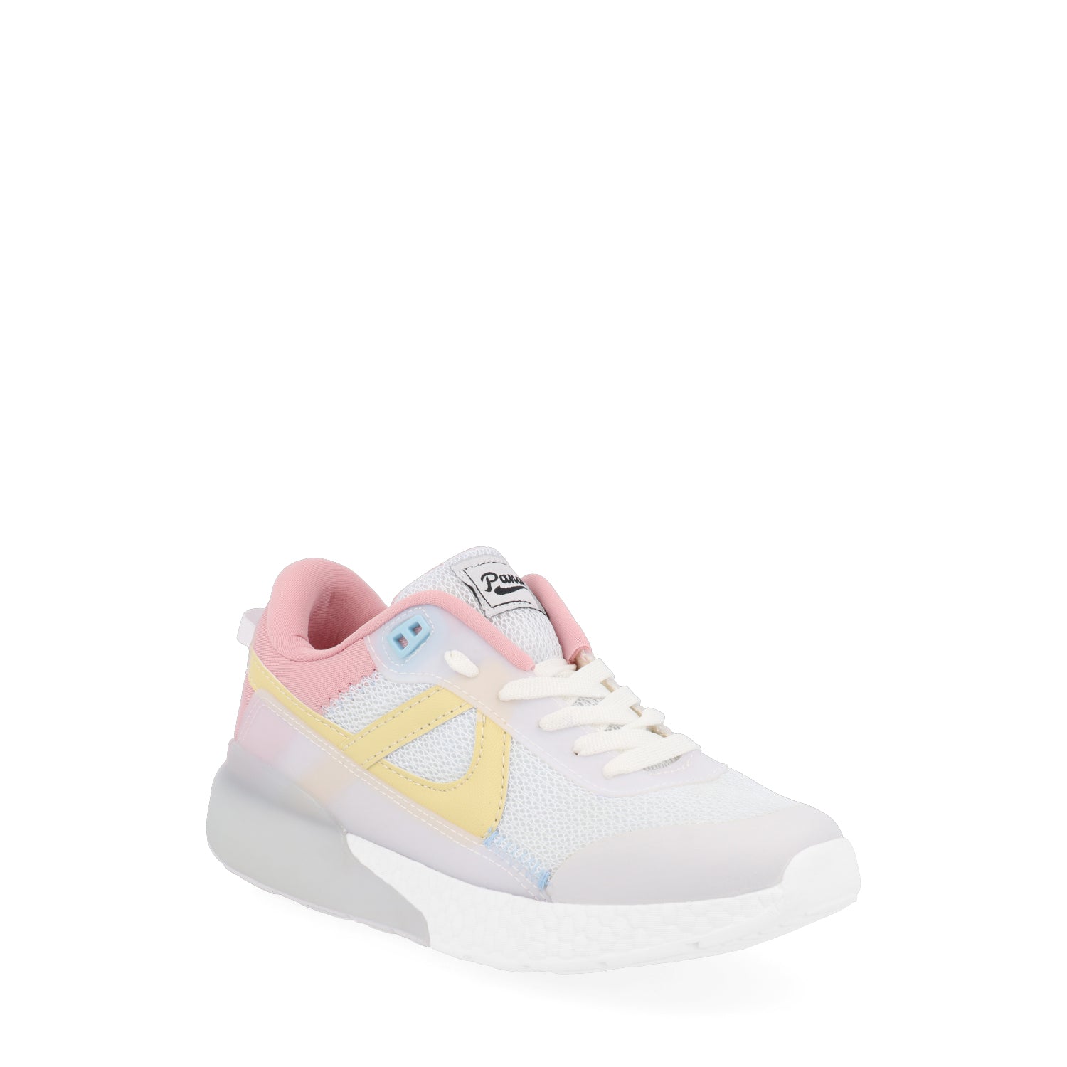 Tenis Deportivo Panam color Blanco Con Detalles Multicolor para Mujer