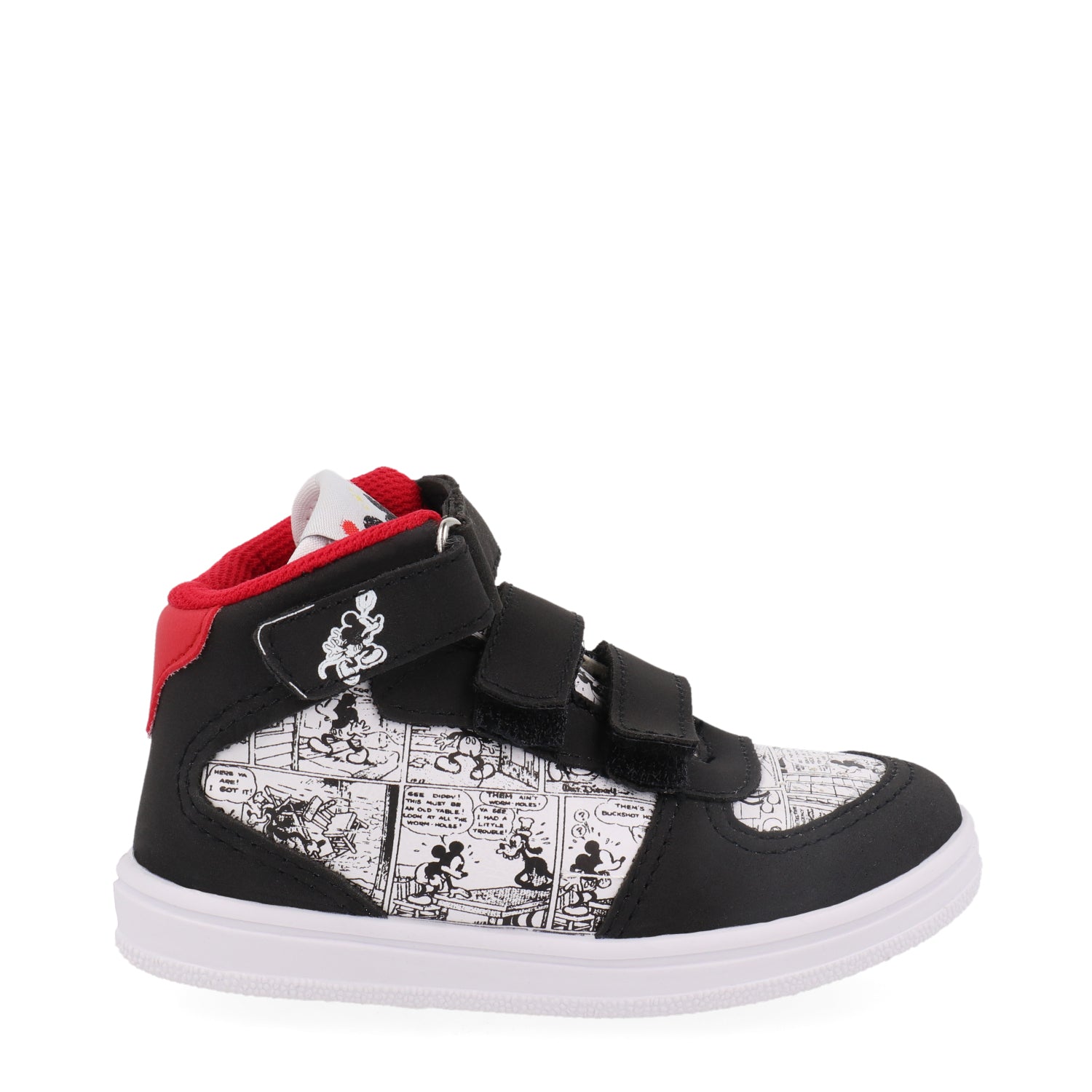 Tenis Estilo Urbano Panam color Blanco Mickey Mouse para Niño