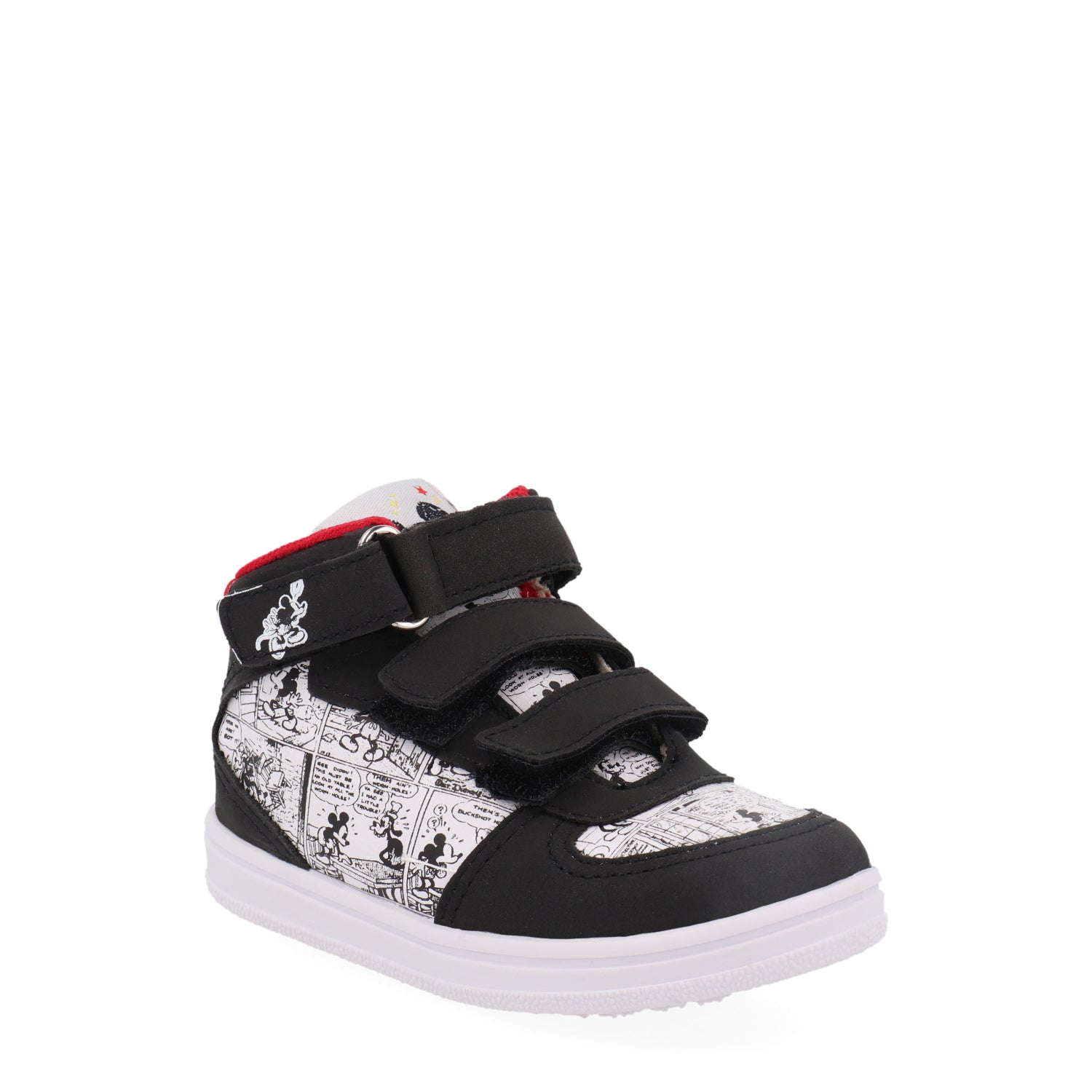 Tenis Estilo Urbano Panam color Blanco Mickey Mouse para Niño