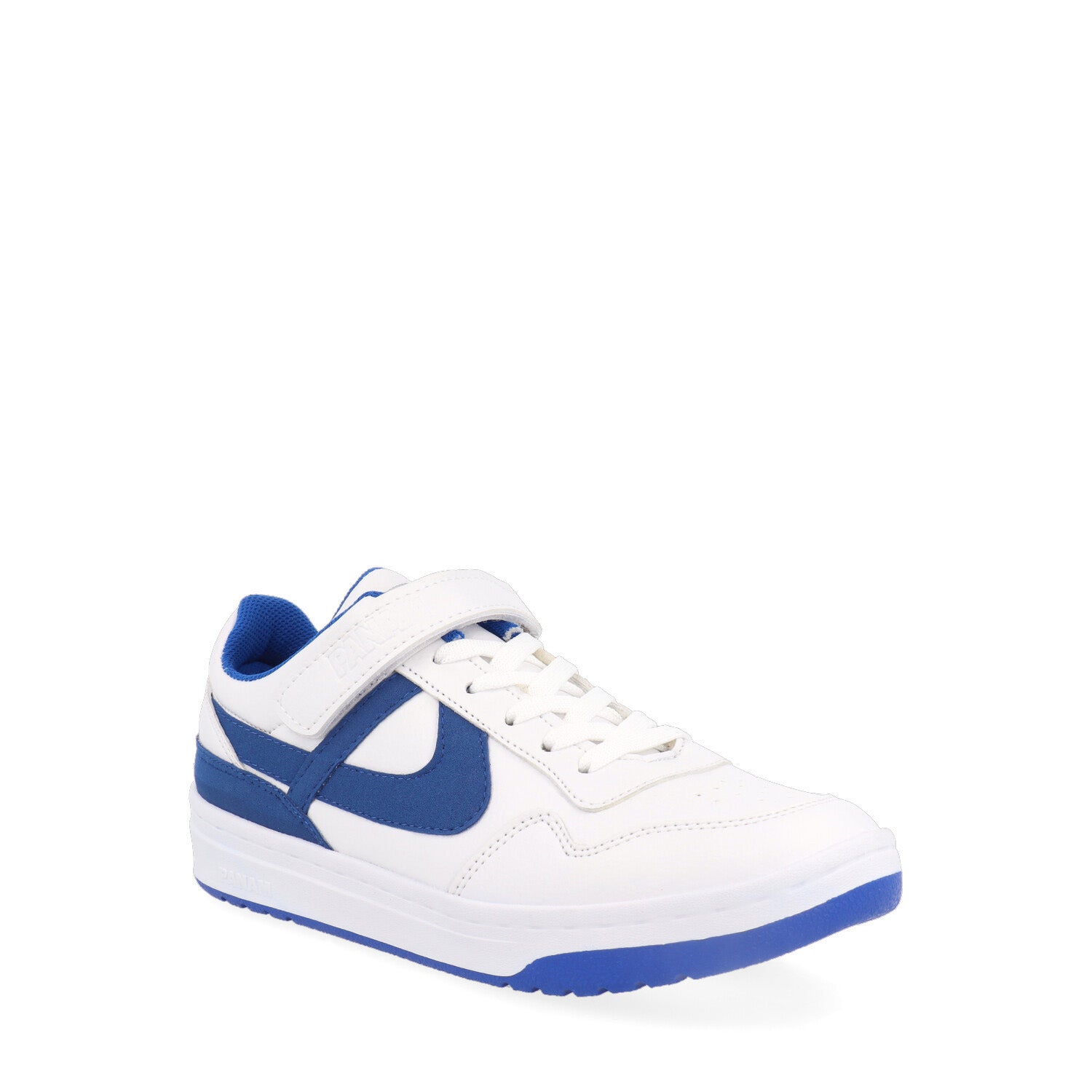 Tenis Urbano Panam color Blanco con detales en azul  para Hombre