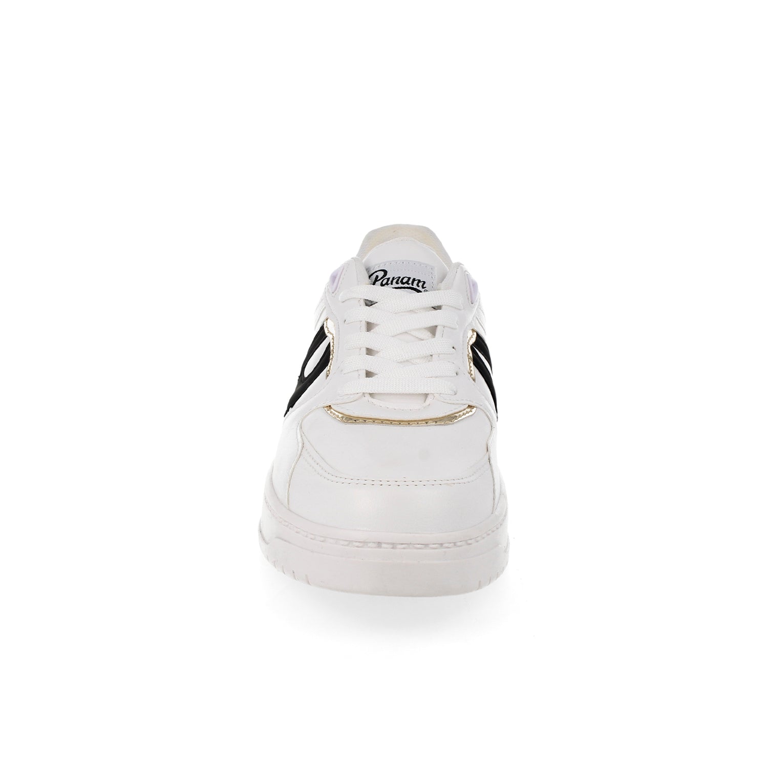Tenis Urbano Panam color Blanco Con Negro para Mujer